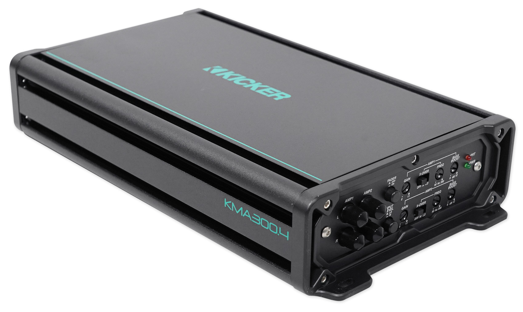 KICKER 45KMA3004 300w 4Channel Marine Boat Amplifier+Amp Kit ClassD