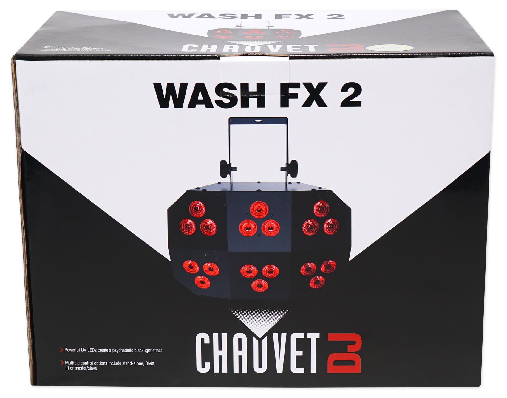 Chauvet DJ Wash FX 2 DMX RGB+UV Eye Candy Effect Dance Floor Party Wash