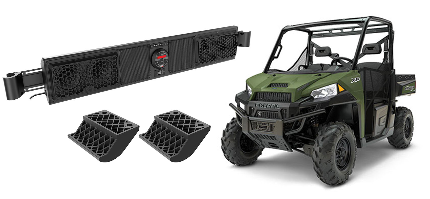 polaris ranger speaker bar