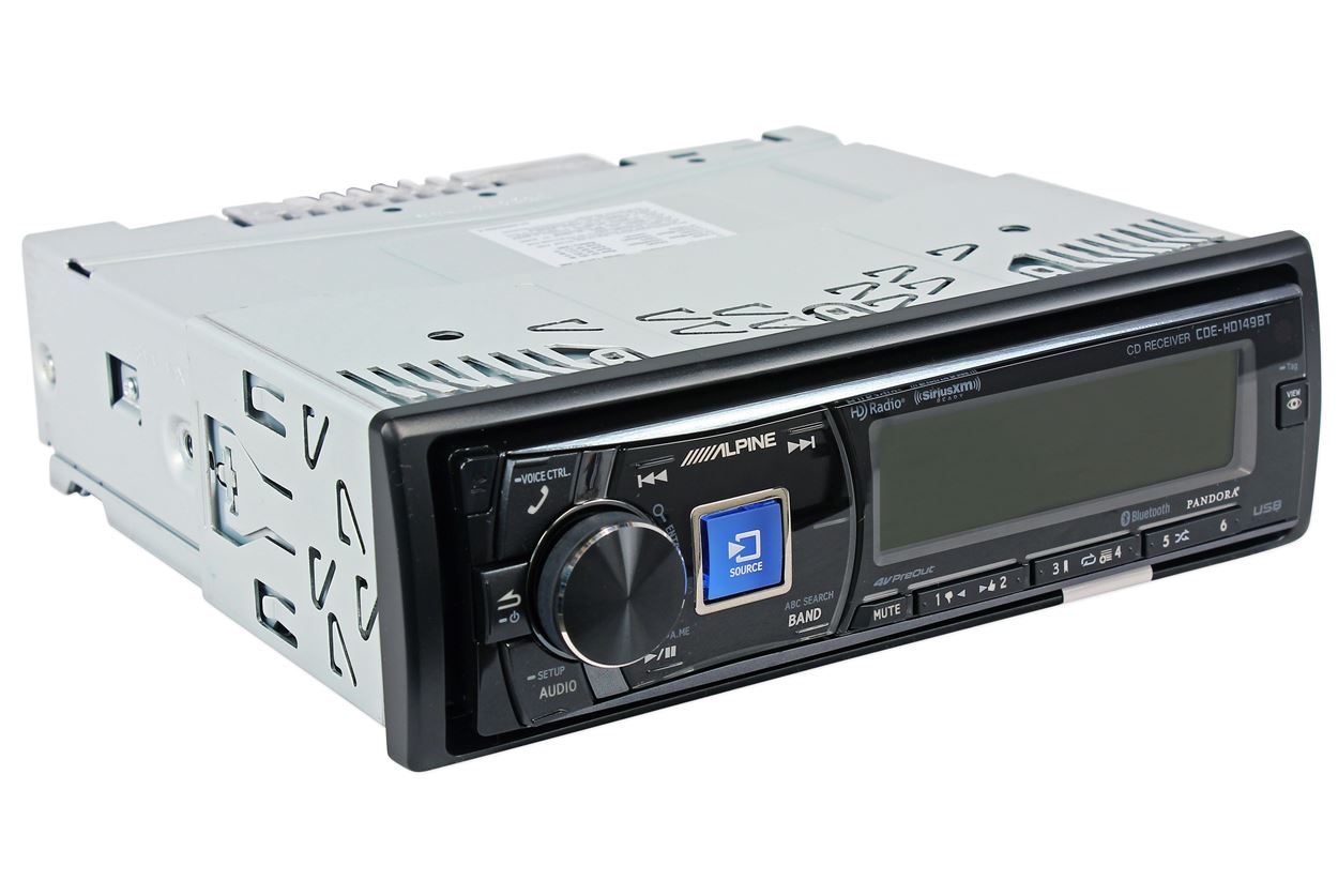 Alpine CDEHD149BT Car CD/HD Radio Receiver with Advanced Bluetooth