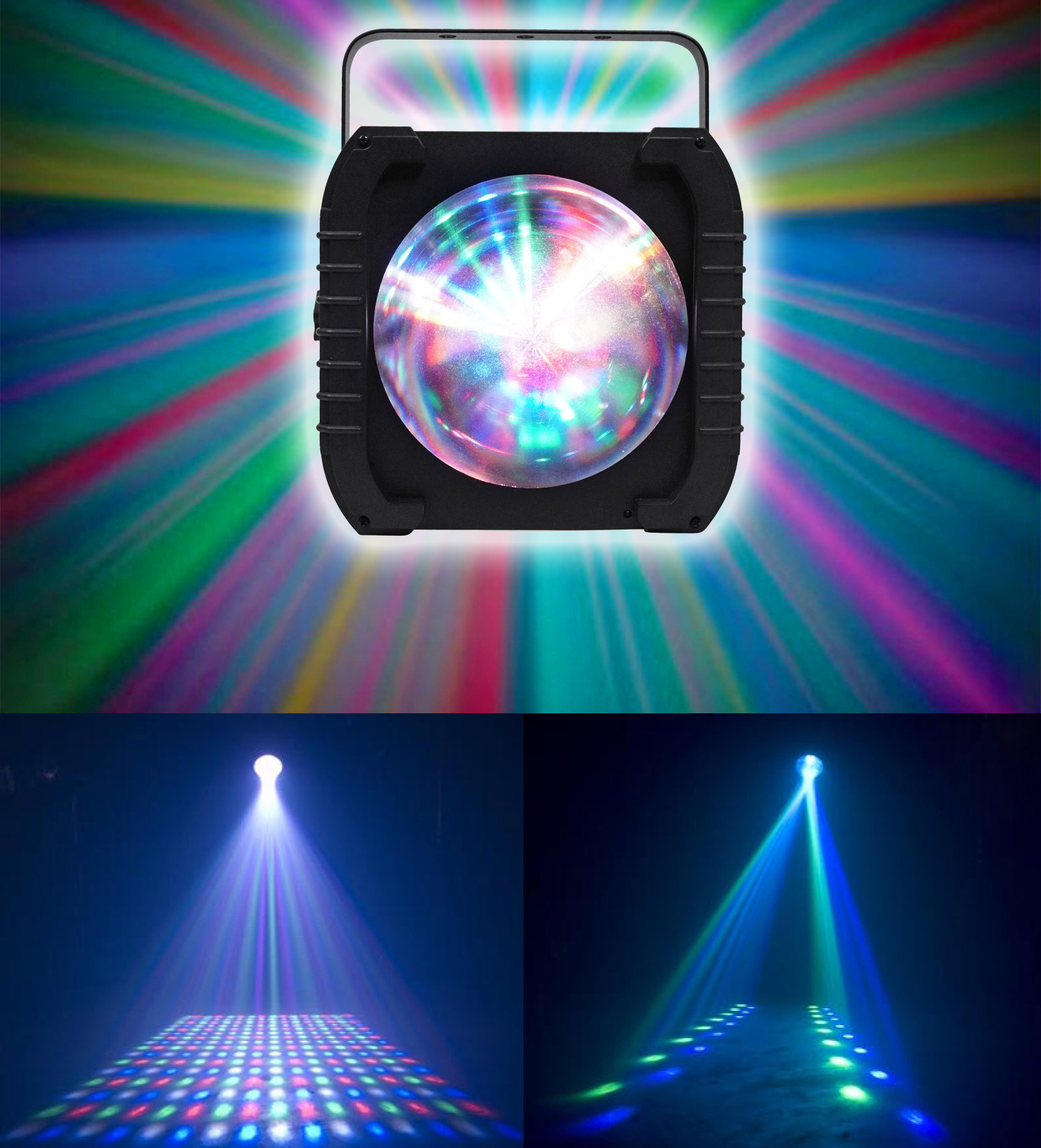 American DJ ADJ REVO 4 IR RGBW LED DMX DJ/Club Light Moonflower Effect