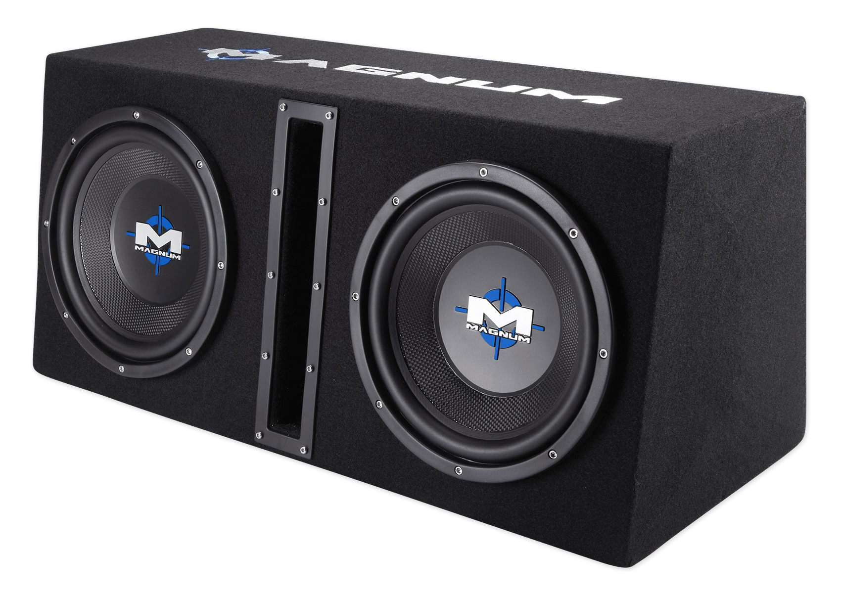 MTX Magnum MB210SP 800w Dual 10” Subwoofers+Vented Sub Box/Amp Package