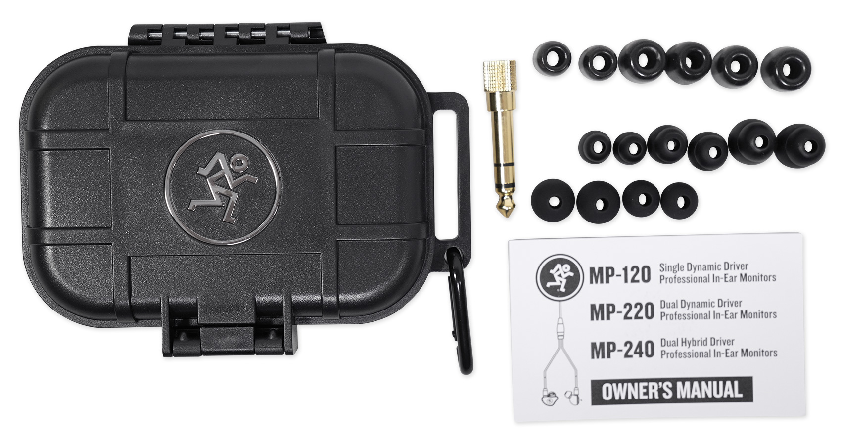 MACKIE MP-120 AURICULARES para MONITOREO Monitor In-Ear Profesional Driver  - The Music Store - Instrumentos Musicales al mejor precio