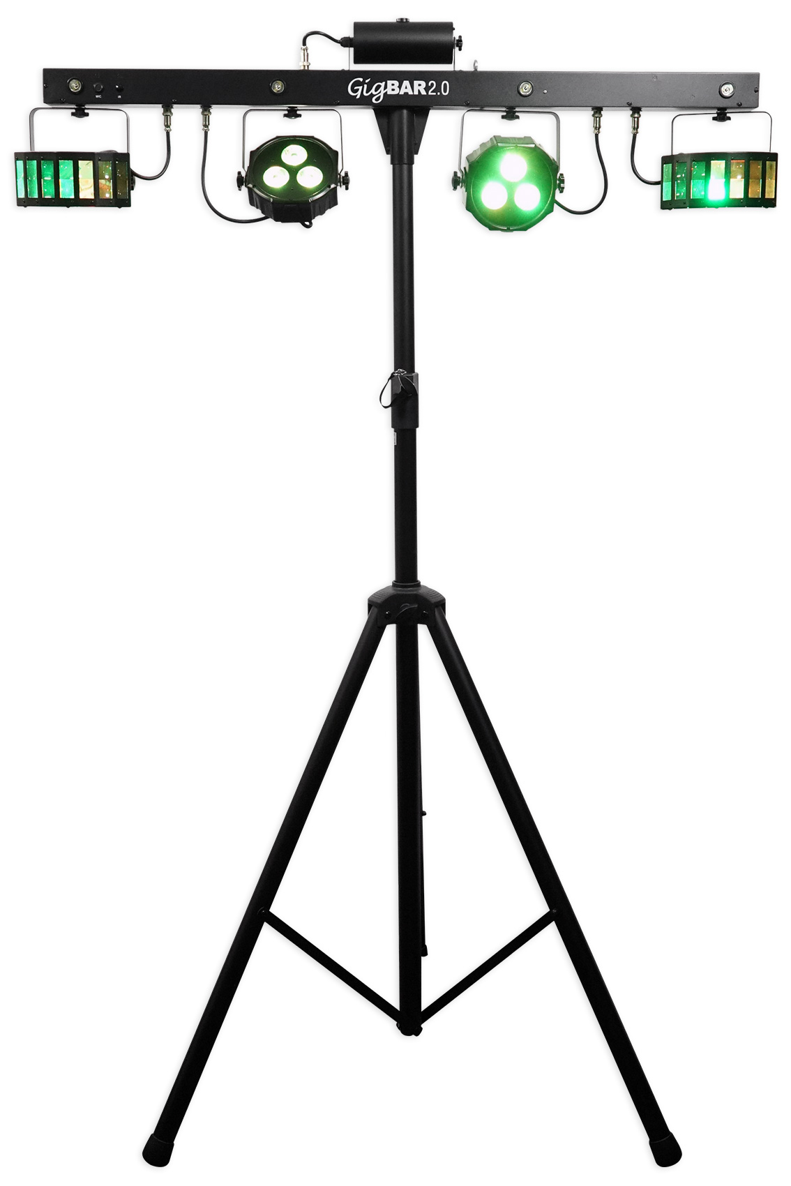 Chauvet GigBar 2.0 Light Bar w/Tripod+Footswitch+Remote+Bag+DMX