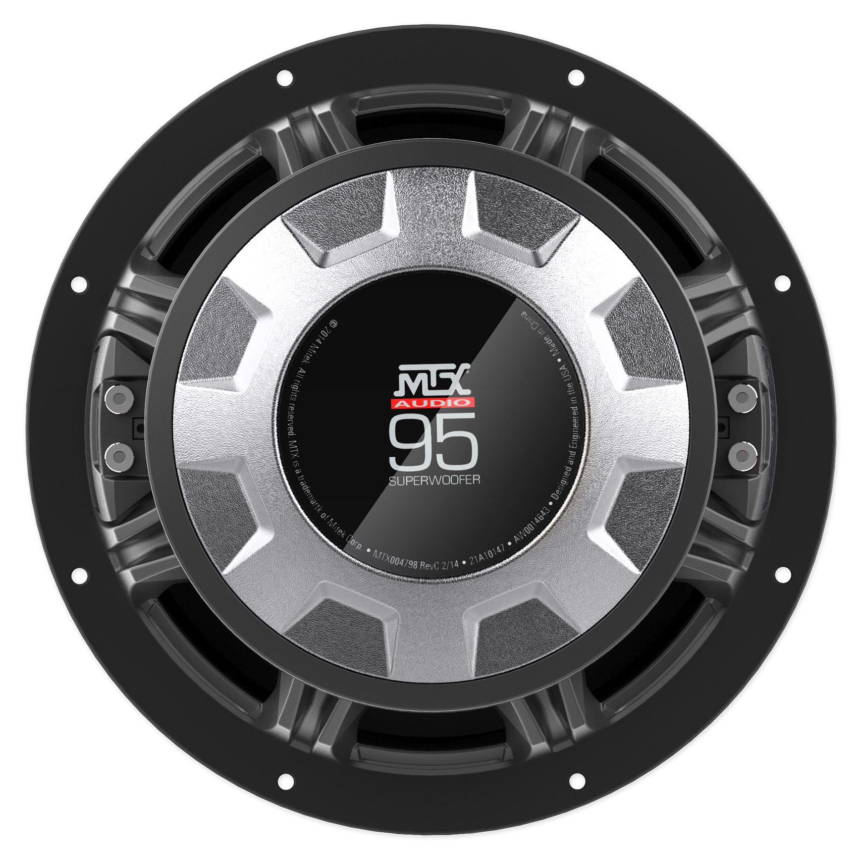 (2) MTX 951522 15" 3000 Watt RMS Competition Subwoofers DVC Car Audio