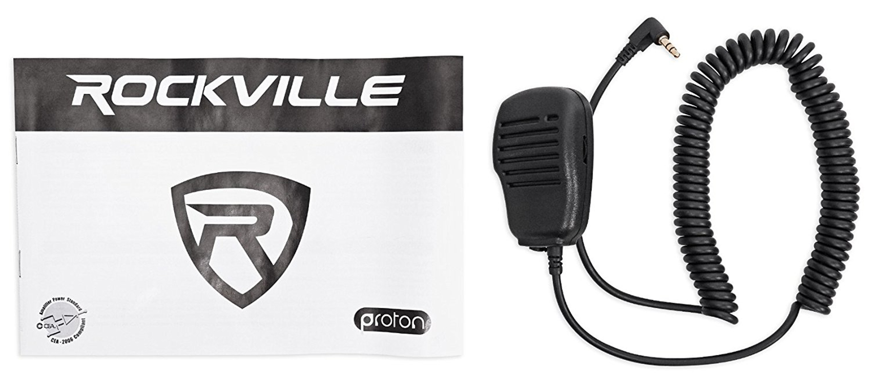 Rockville RXM-S20 Micro Marine/ATV Amplifier 1600w Peak 4 Channel