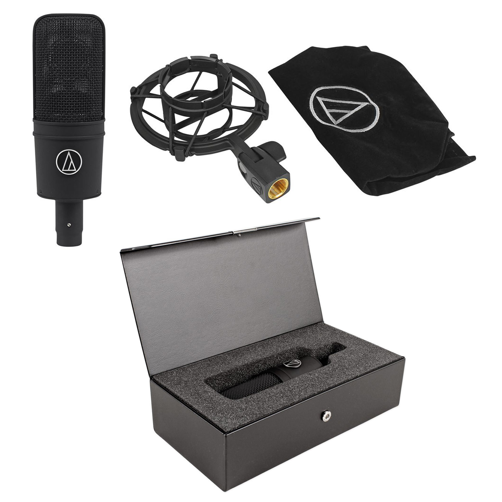 audio-technica AT4040 ＋AT8175 Audio Technica AT4040 Pro Cardioid Condenser Microphone+Case+