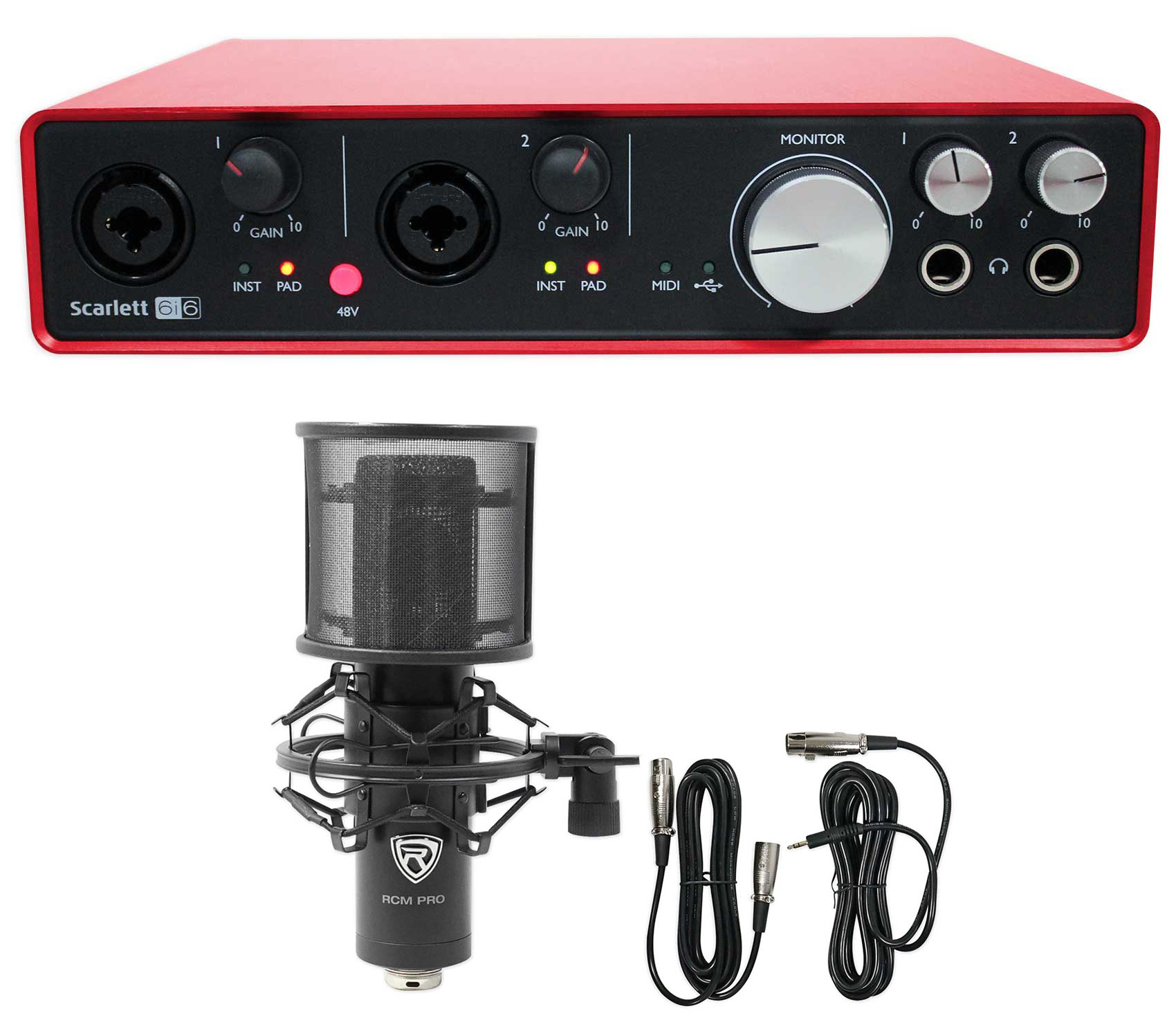 DJ機材 Focusrite Scarlett 6i6 1st Generation Focusrite Scarlett