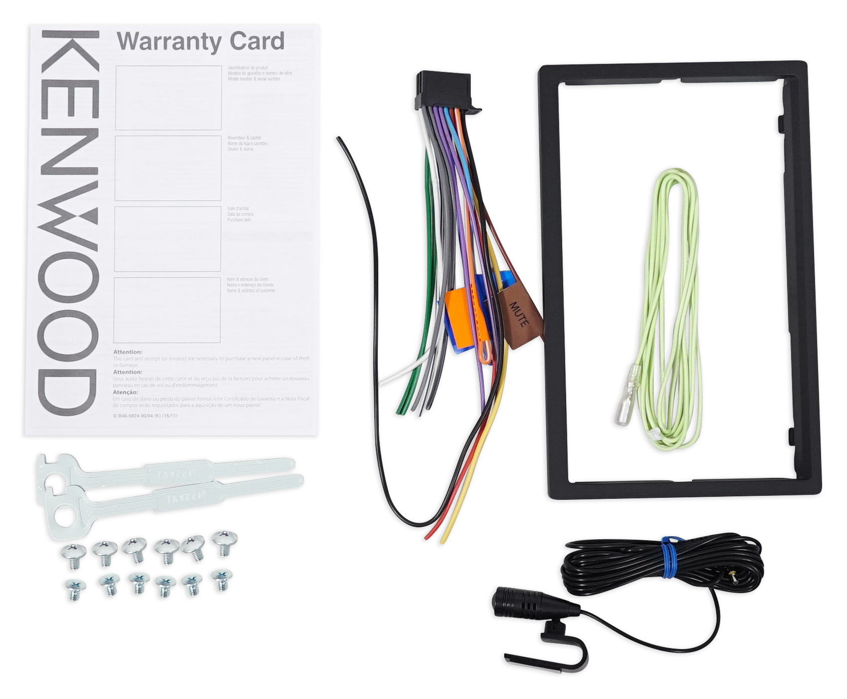 Kenwood DDX775BH 6.95" Car DVD Bluetooth Receiver w/USB/Sirius XM