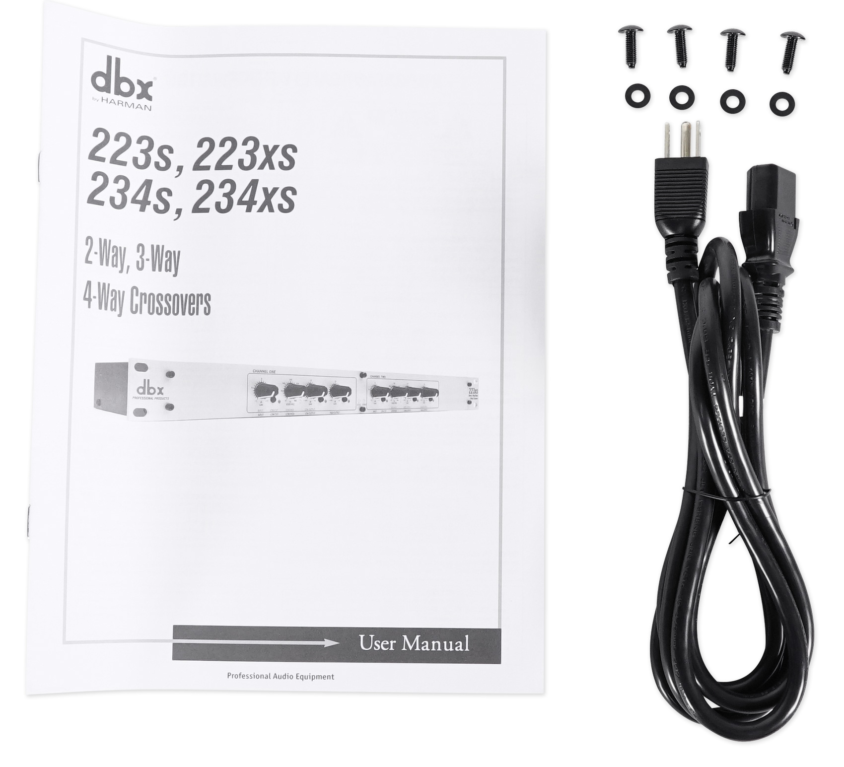 dbx 234 2/3/4ウェイ クロスオーバー (ジャンク) dbx 234xs Stereo 2/3 Way, Mono 4-Way Crossover | Music & Arts