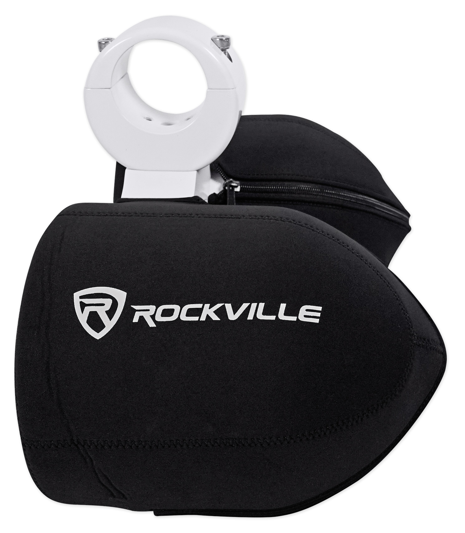 Rockville RWBC Dual 8" Neoprene Marine Boat Wakeboard Tower Speaker