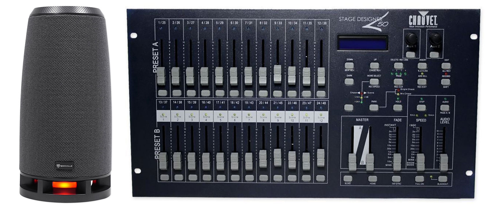 Chauvet DJ STAGE DESIGNER 50 48 Channel DMX-512 Dimmer Controller