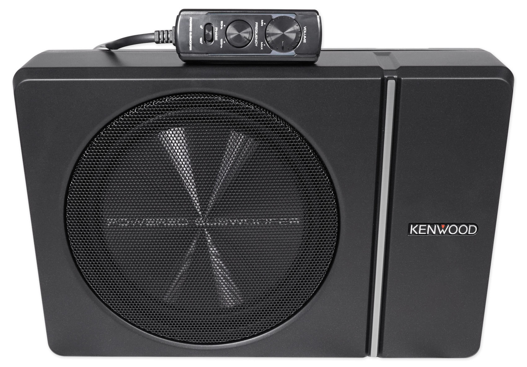 Kenwood KSCPSW8 8" 250w Slim UnderSeat Active Powered Car/Truck