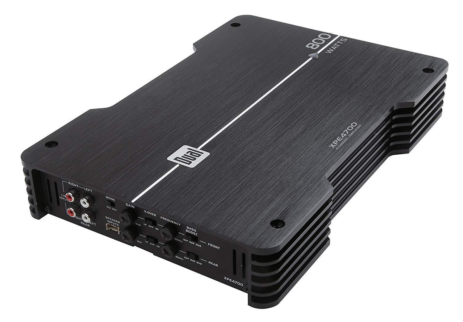Dual XPE4700 800 Watt 4Channel Car Audio Amplifier Class A/B Amp
