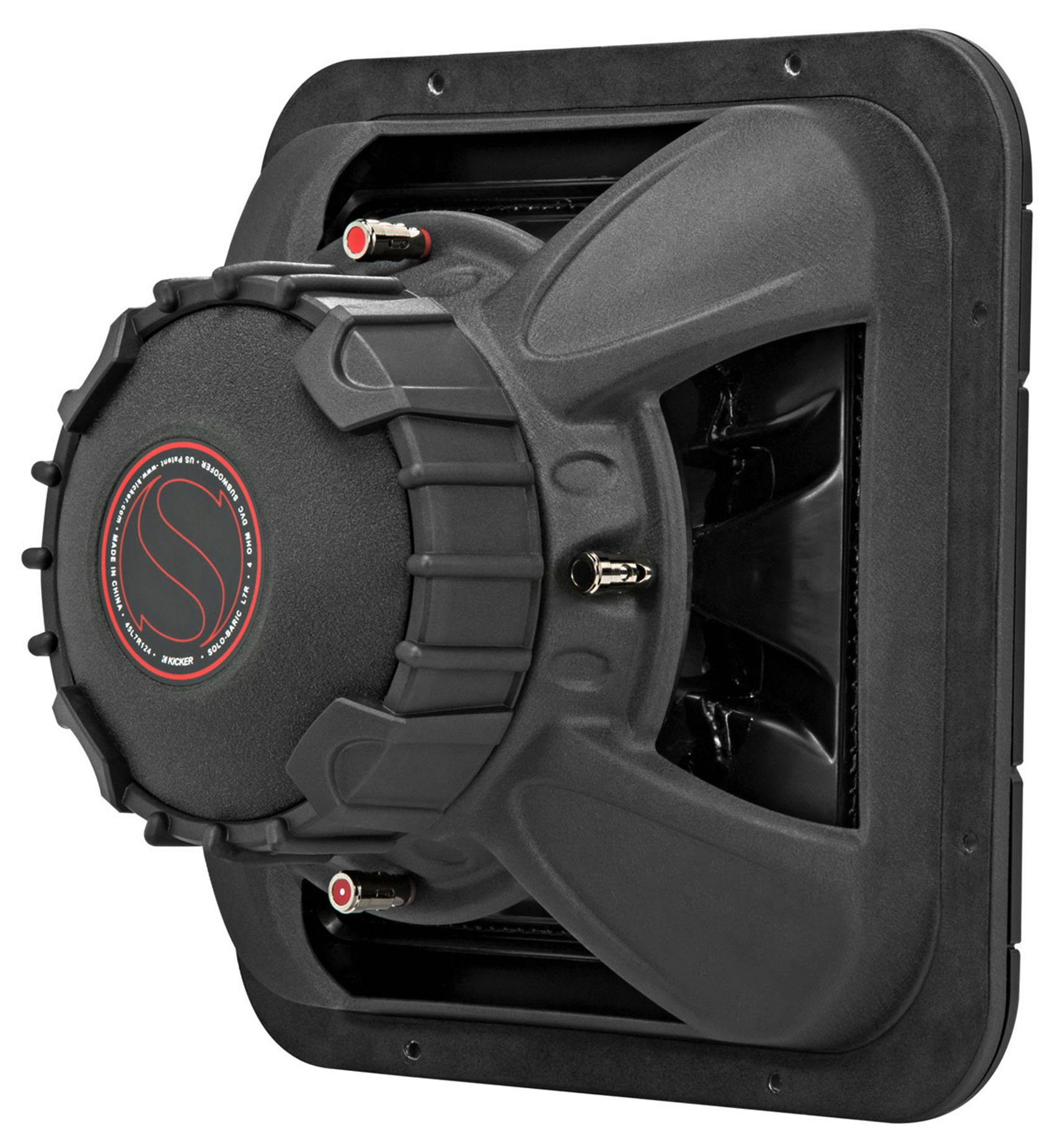 KICKER 45L7R124 12" 1200w L7R Subwoofer Solo-Baric L7R124+Vented