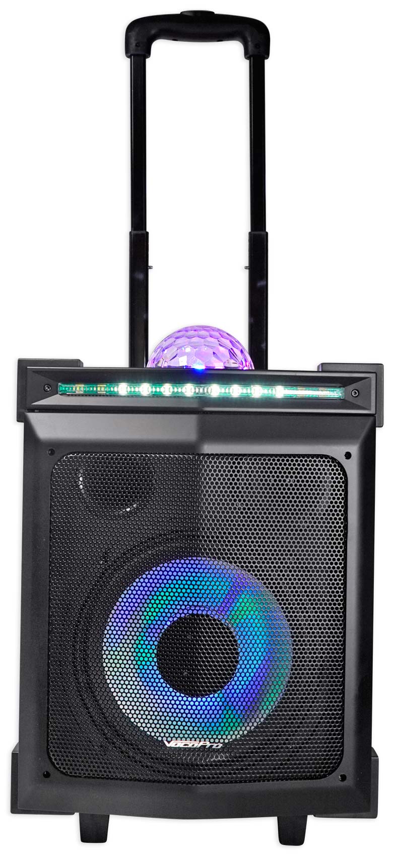 Vocopro LIGHTSHOWMAGIC Rechargeable Bluetooth Karaoke Machine System