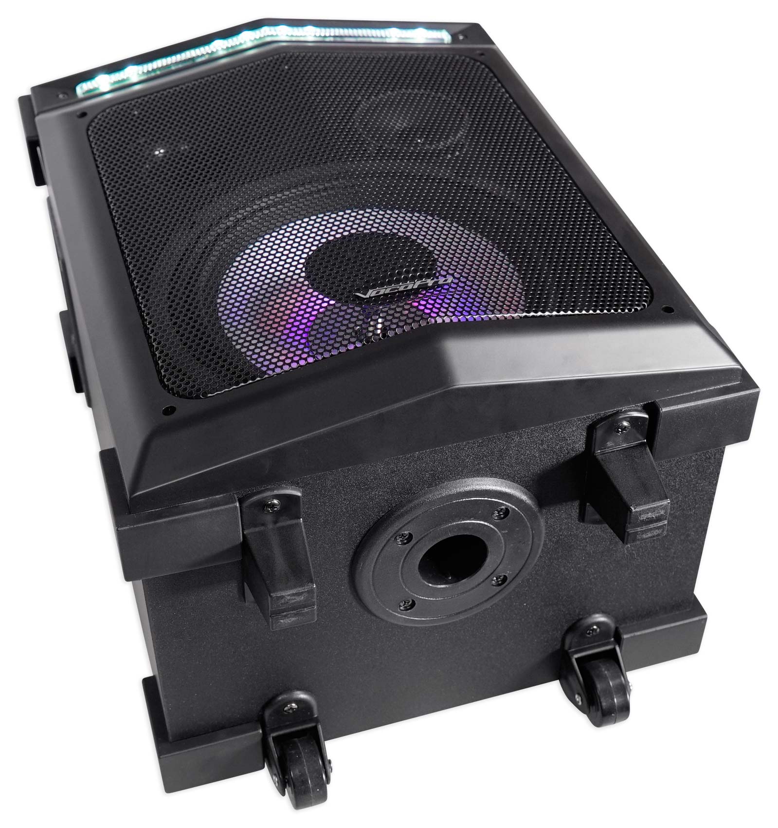 Vocopro LIGHTSHOWMAGIC Rechargeable Bluetooth Karaoke Machine System