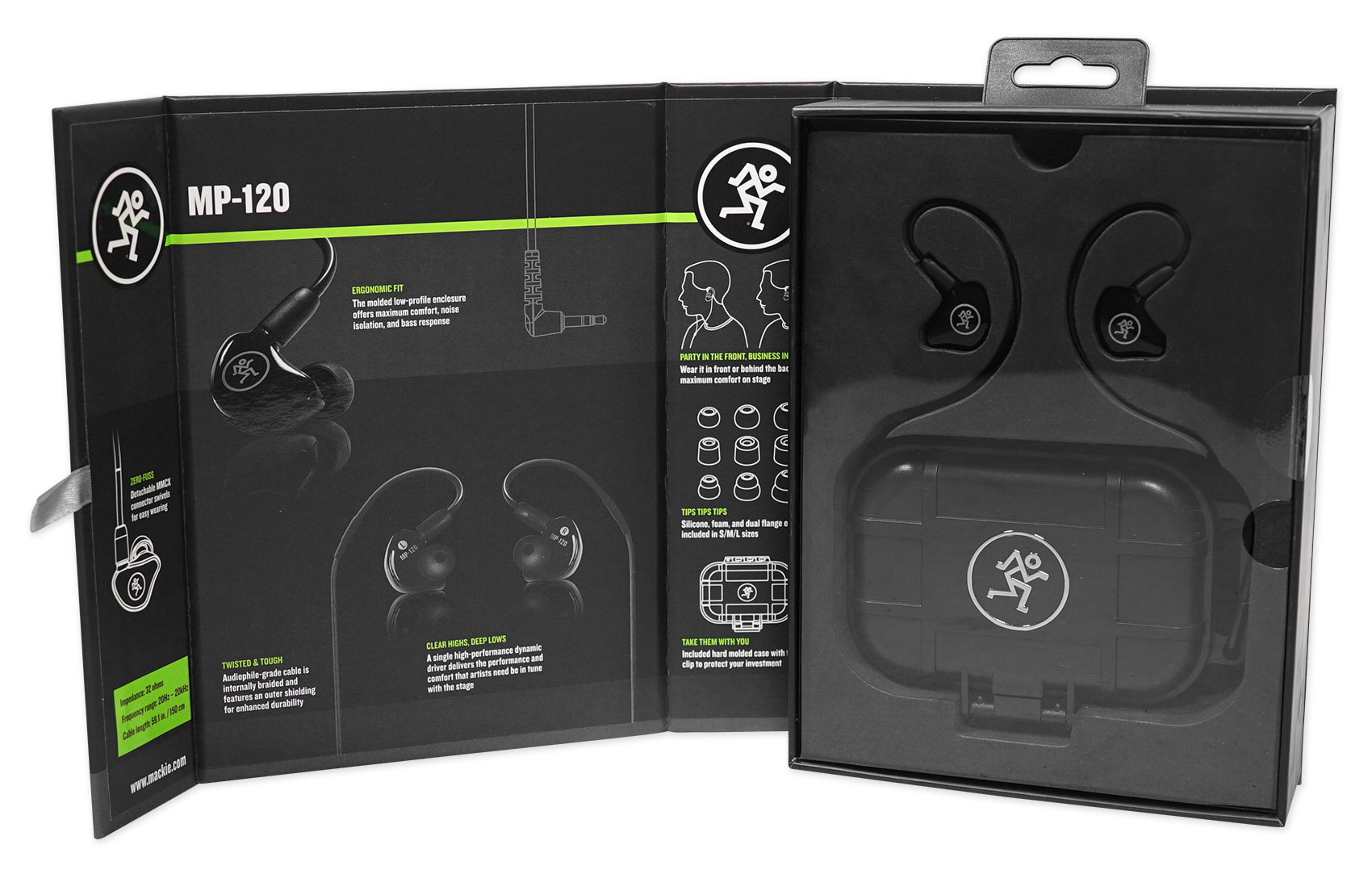 PRESONUS EarMix 16M 16x2 16Ch AVB Personal Monitor Mixer+Mackie InEar