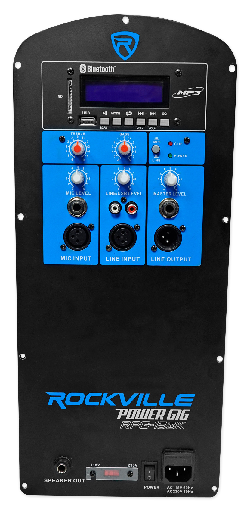 375 Watt RMS Pro Audio Powered Speaker Amplifier Plate Module with