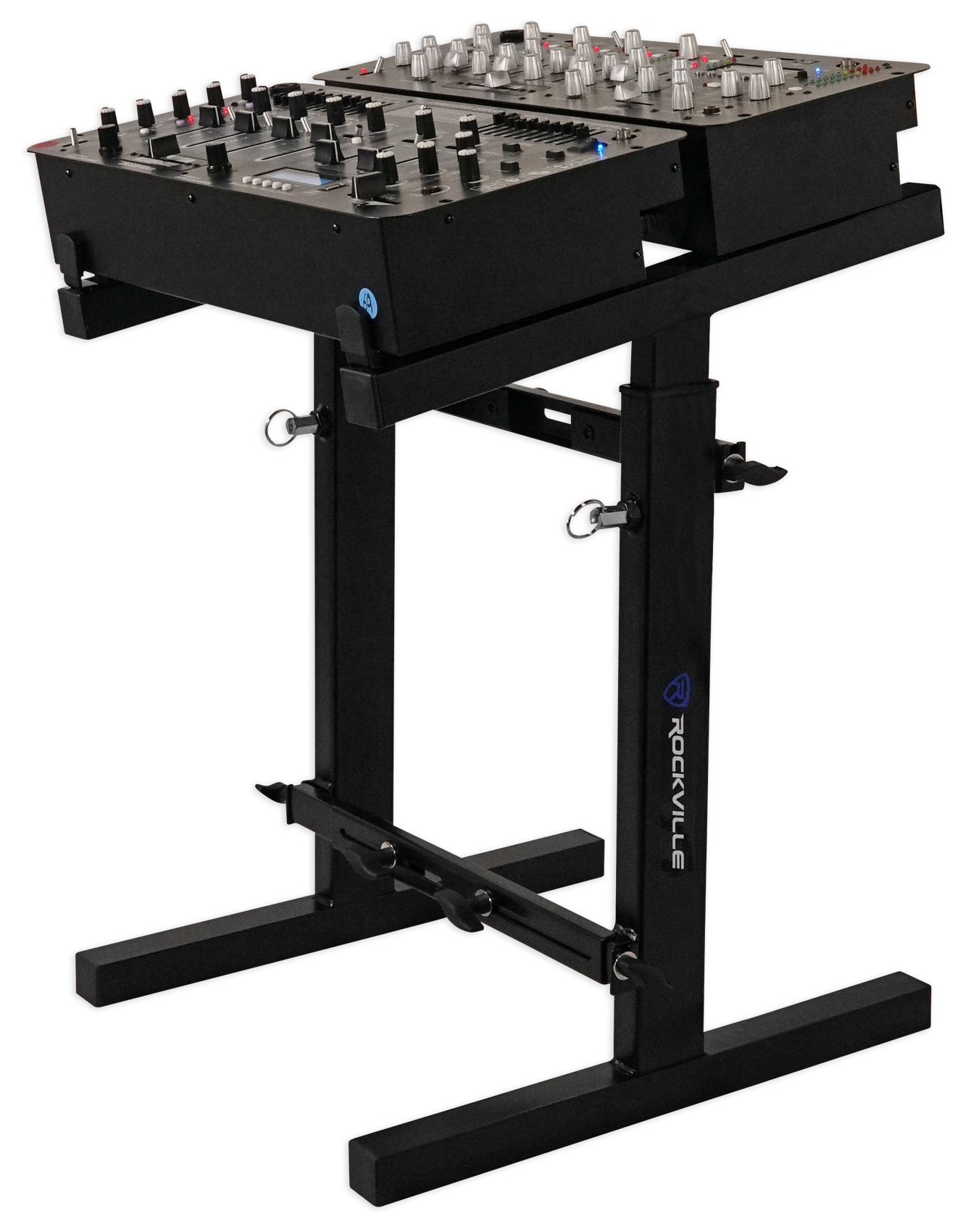 Rockville Portable Adjustable Mixer Stand For American Audio ELMC1