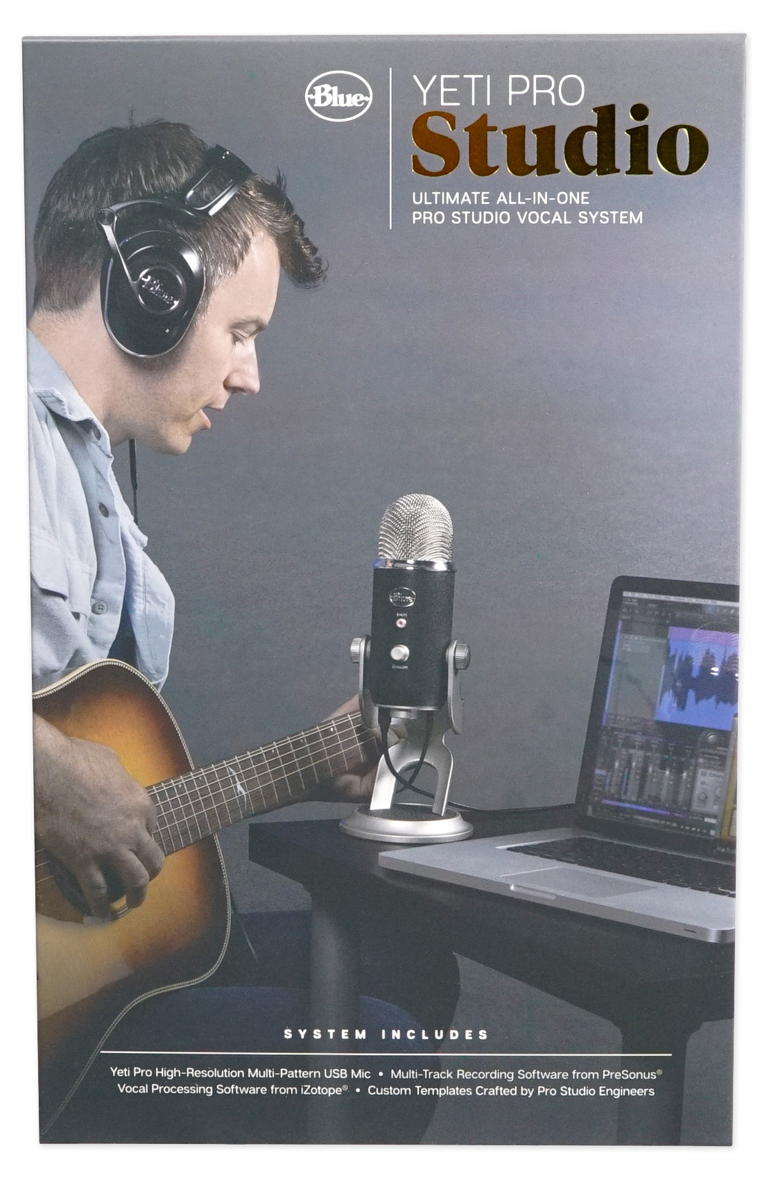 Blue Yeti Pro Studio Usb Recording Gaming Streaming Twitch Microphone Headphones Ebay