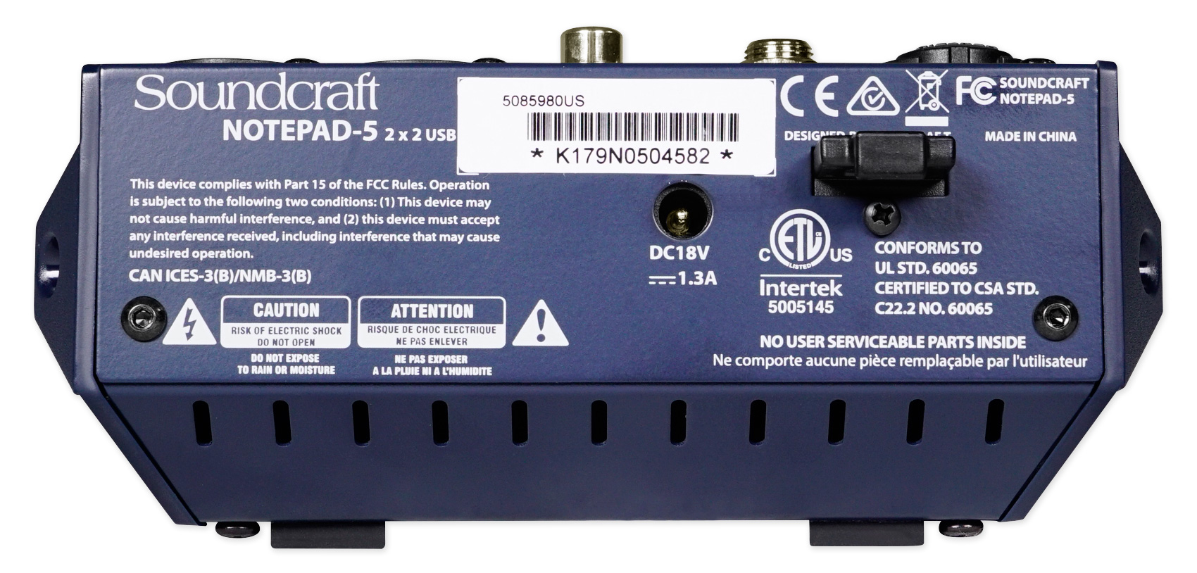 Soundcraft Notepad-5 ほぼ新品 Amazon.com: Soundcraft Notepad-5 Small-Format Analog Mixing