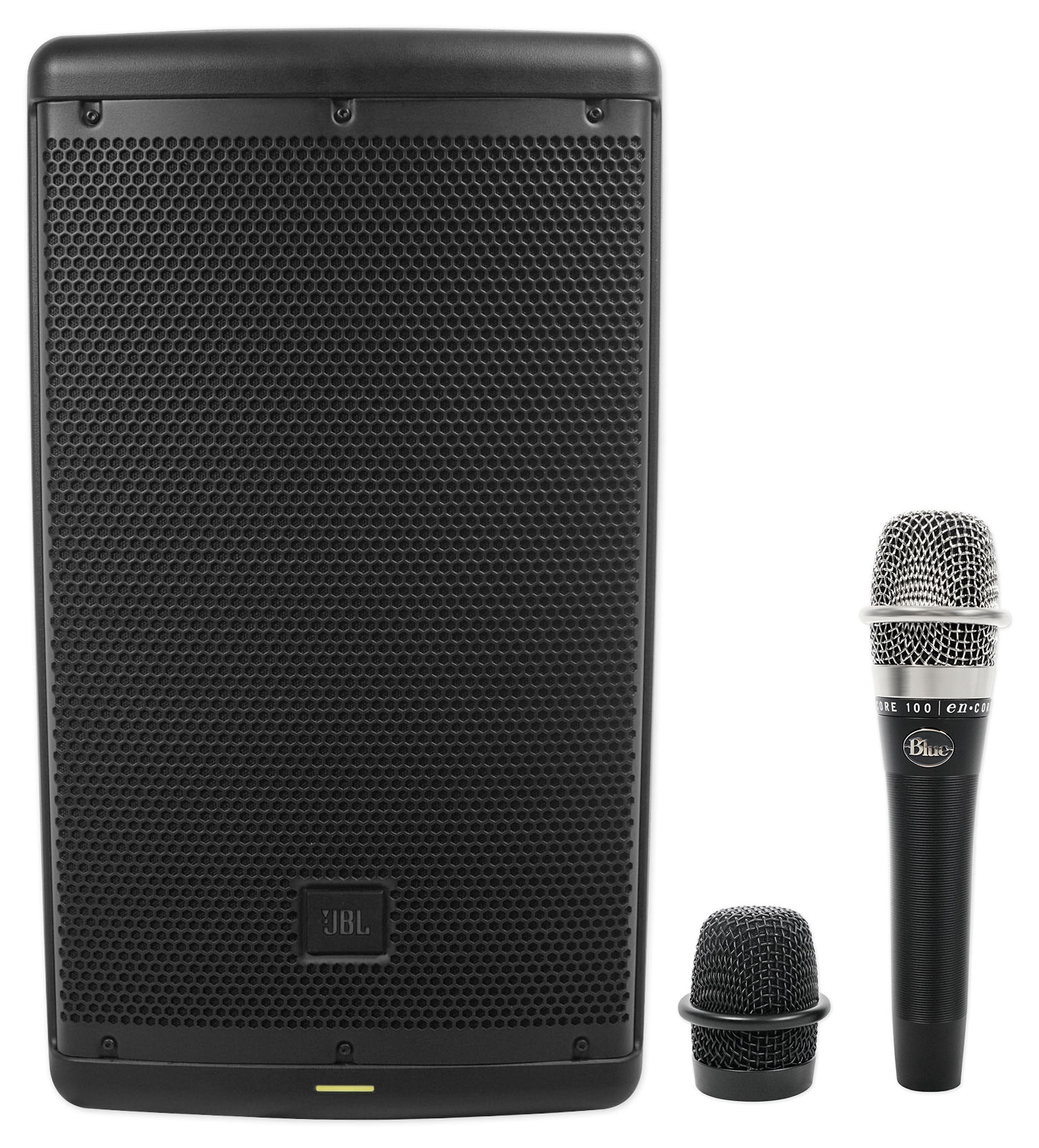 JBL EON610 10" 1000w Powered DJ PA Speaker System w/Bluetooth + Blue