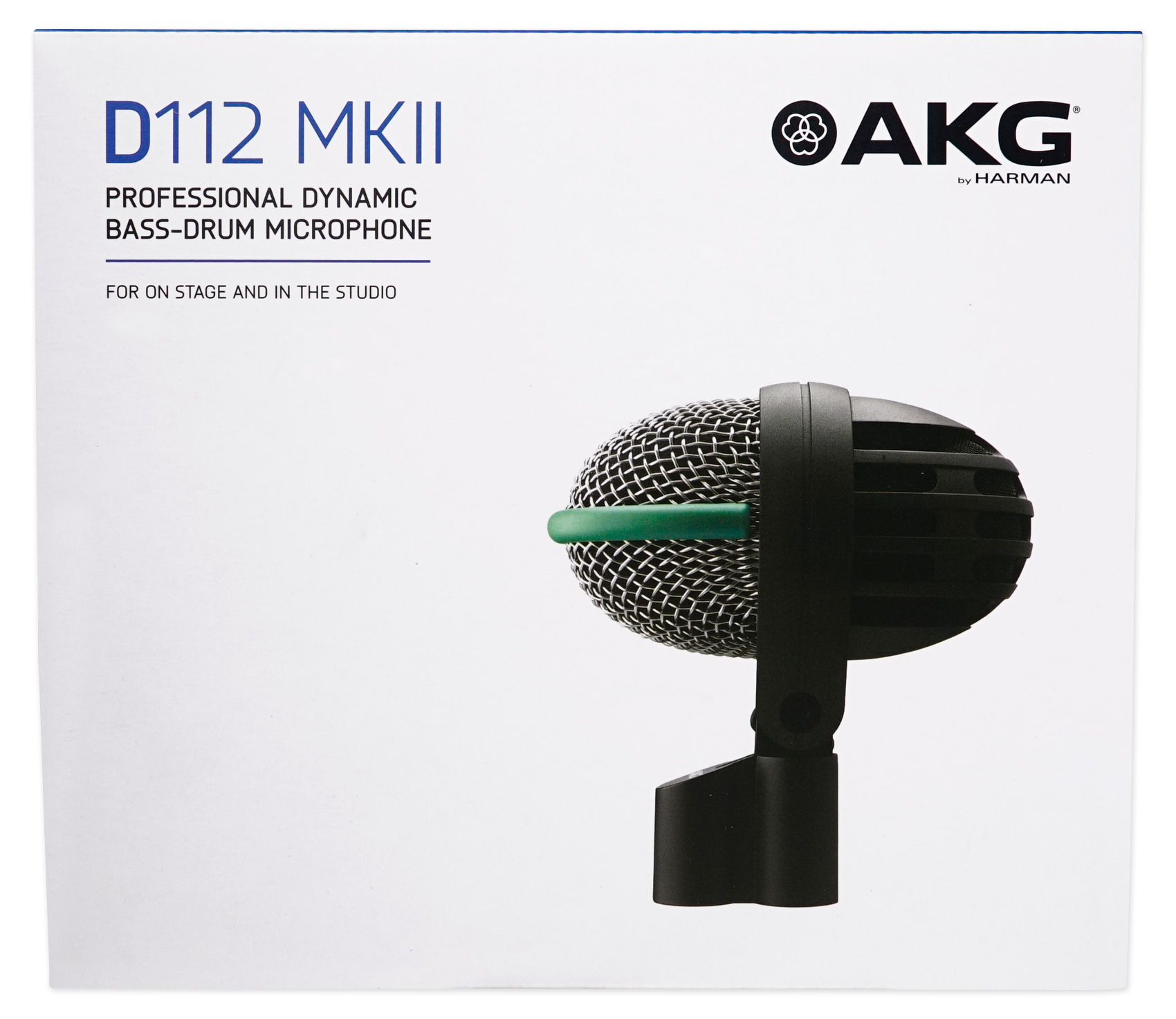 AKG D112 MKII Kick Drum Bass Guitar Microphone Mic For Church