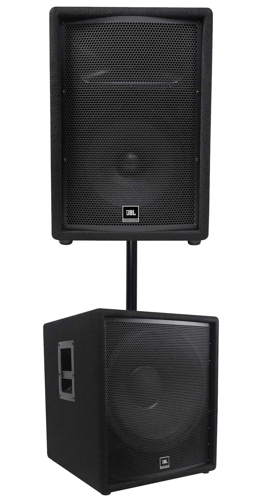 JBL JRX212 1,000 Watt 12" 2Way DJ P/A Speaker+18" 1,400w Subwoofer Pro