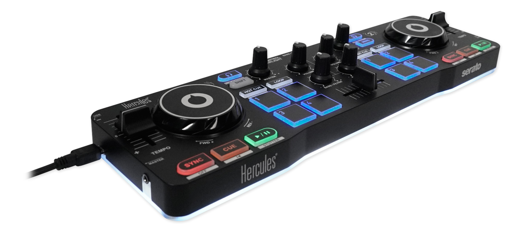 Hercules dj control compact обзор