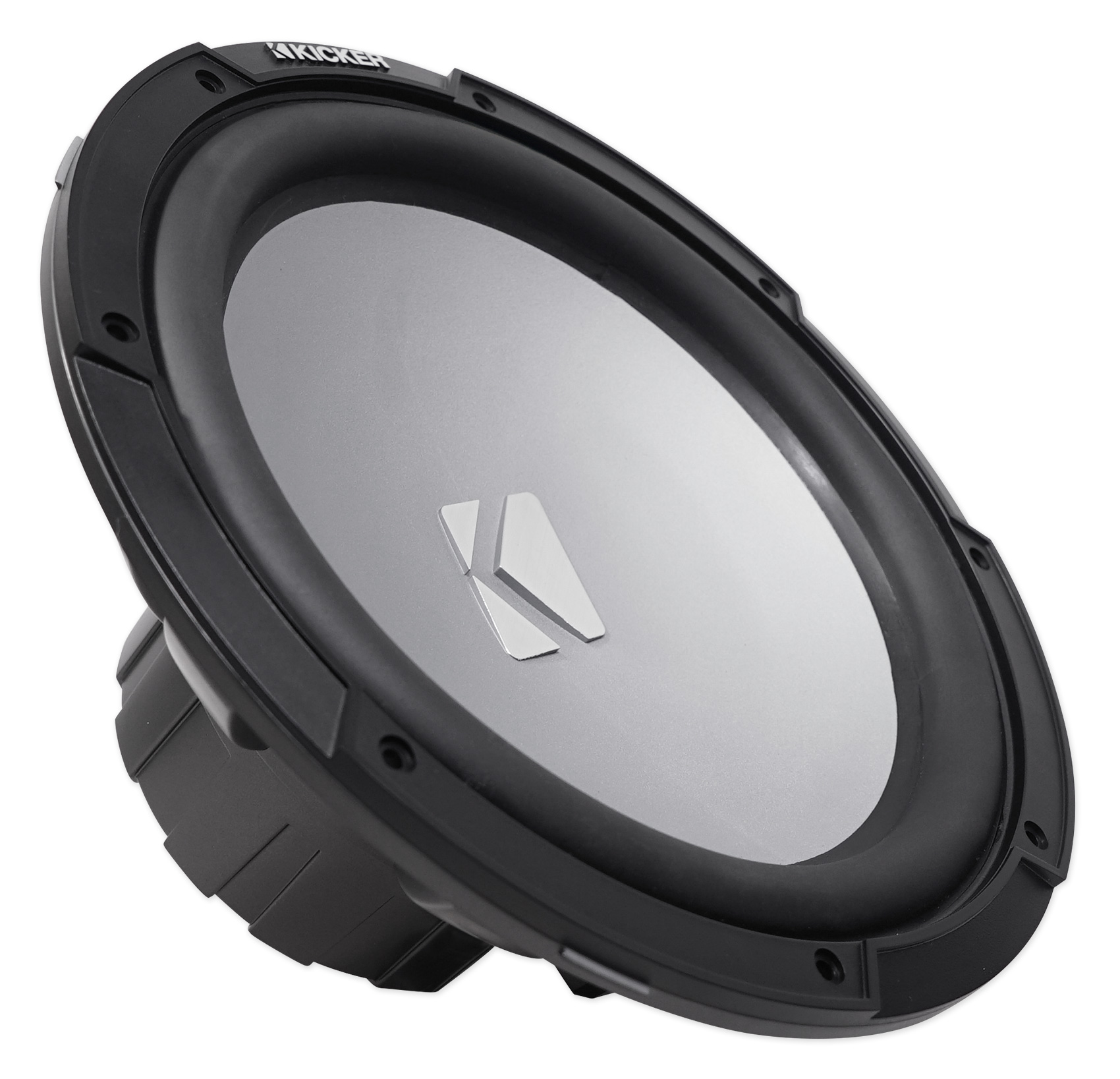 (2) KICKER 45KM124 12" 350 Watt Marine Boat Subwoofers+Mono Sub