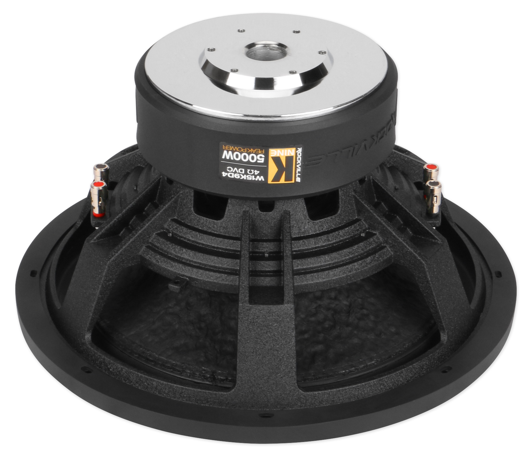 Rockville W15K9D4 15" K9 5000w Peak Car Audio Subwoofer Sub 1250w RMS
