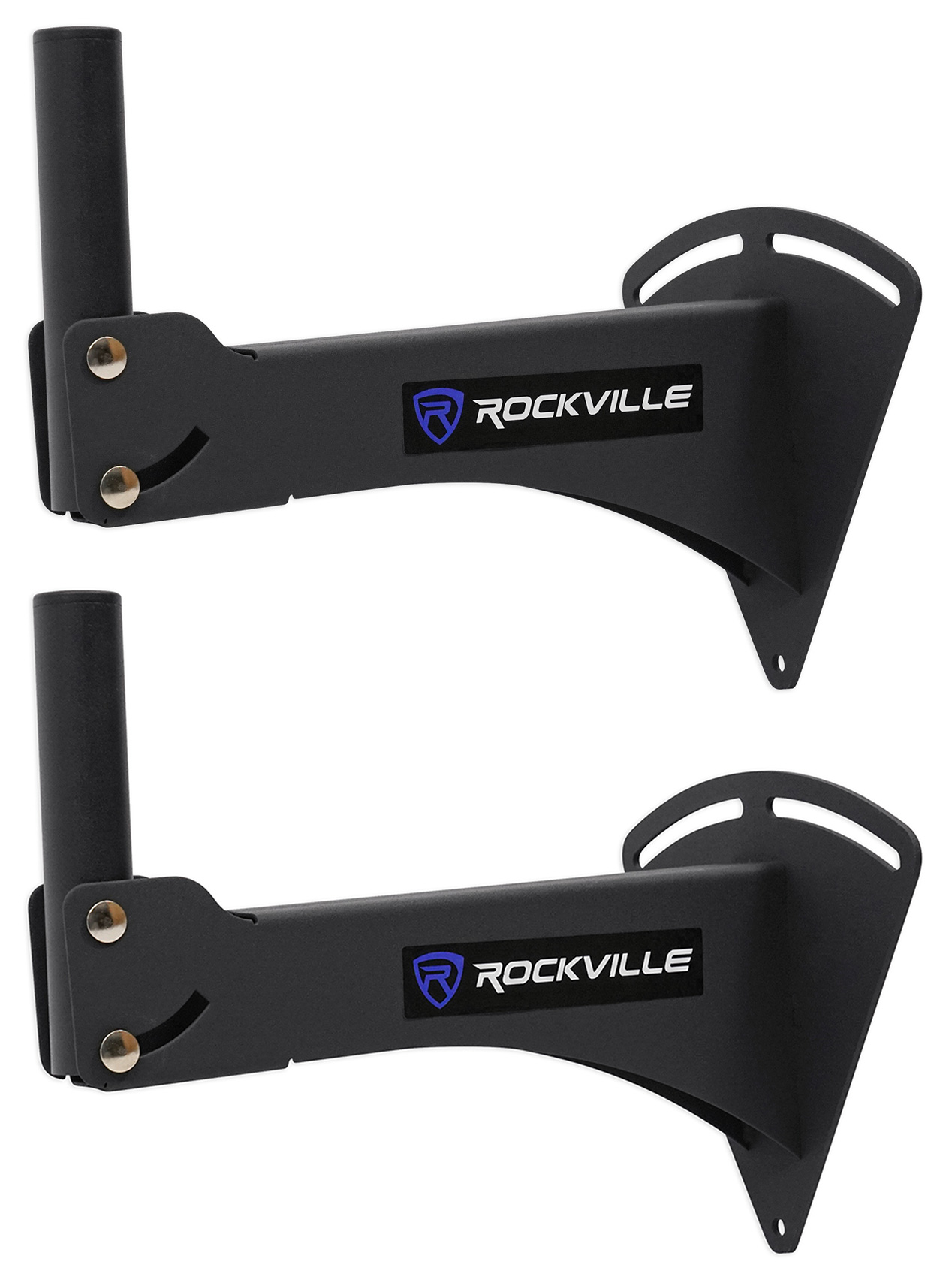 Pair Rockville Adjustable PA Wall Mount Brackets for JBL EON610