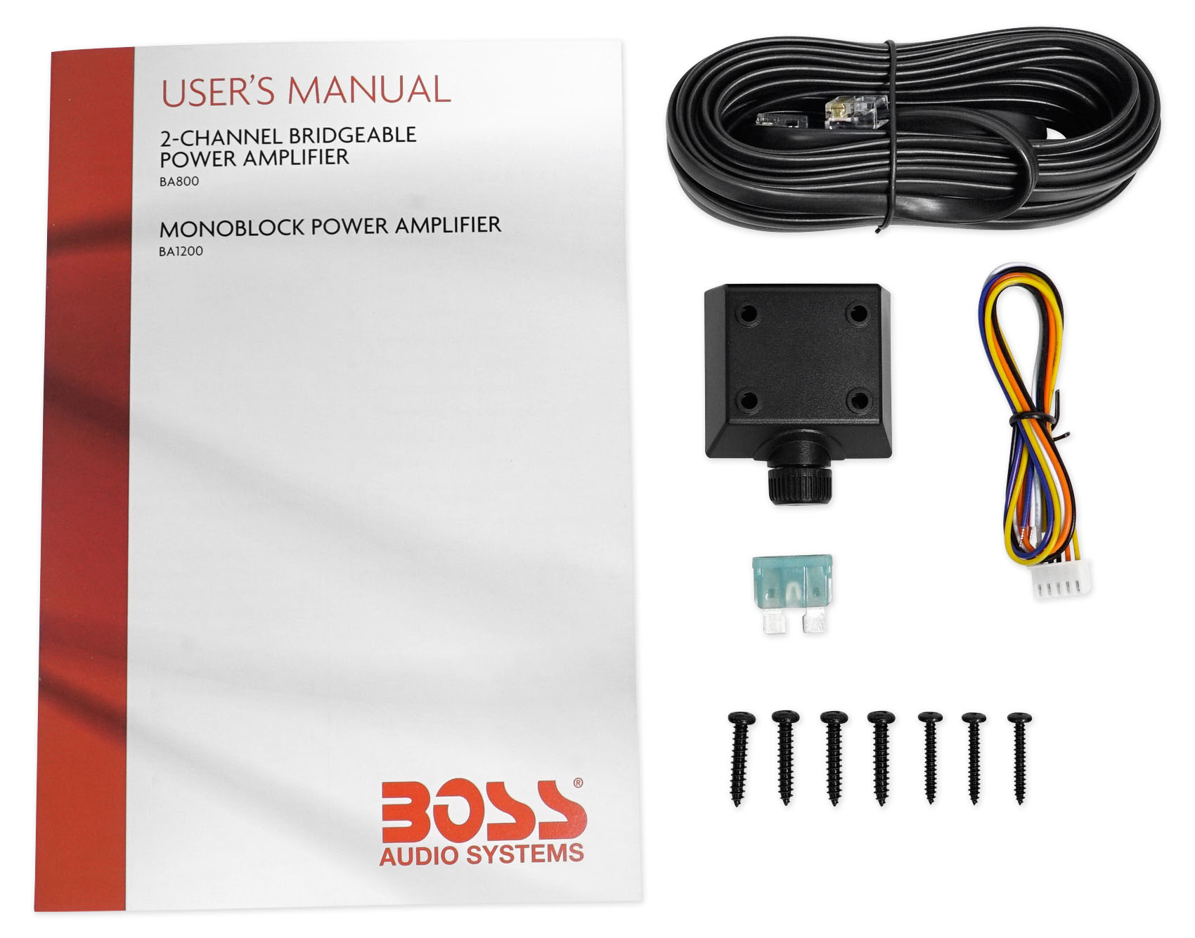 Boss Elite BA800 800 Watt 2-Channel Amplifier Class A/B Car Audio Amp