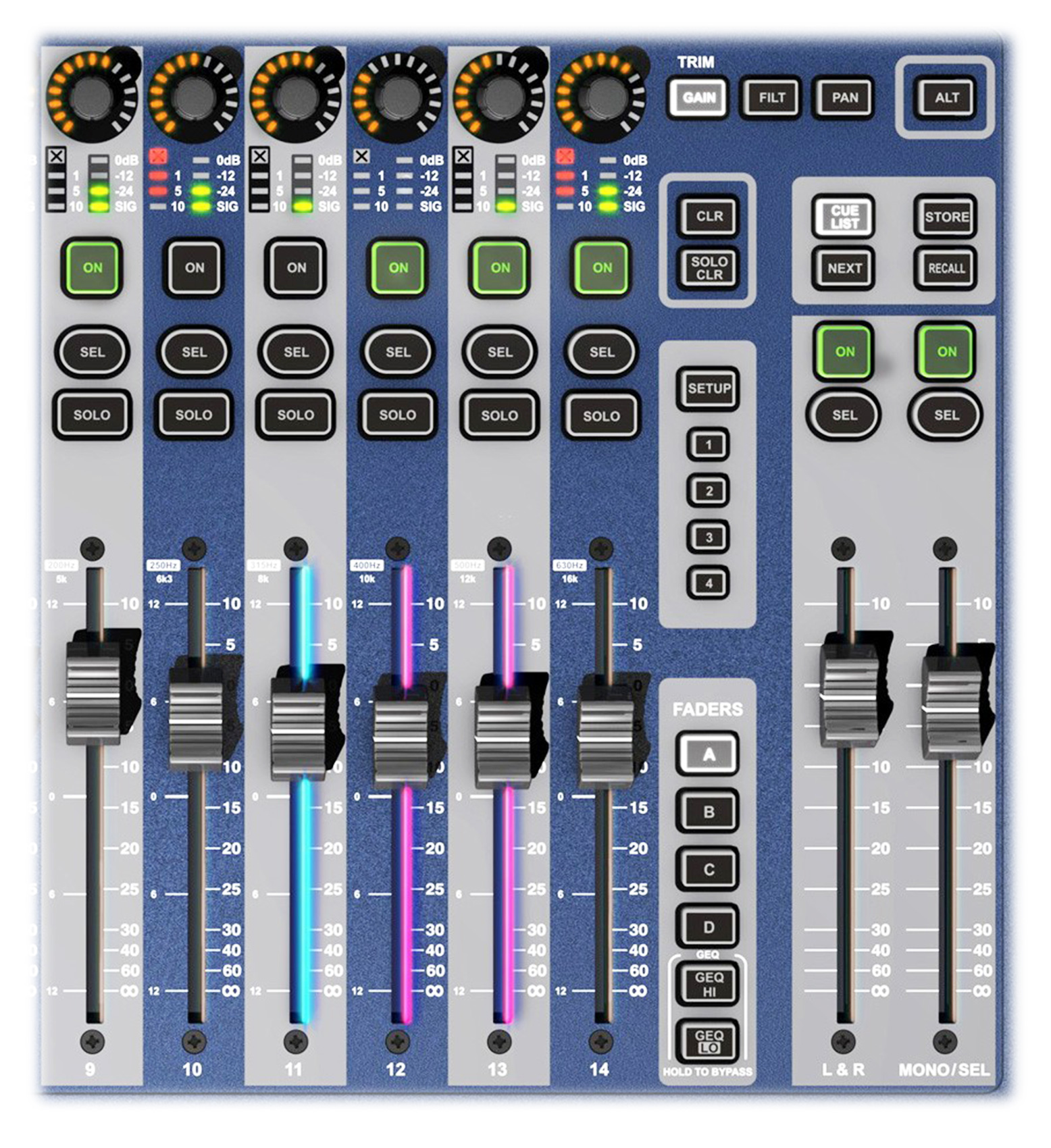 Soundcraft Si Expression 1 Digital Mixer w/DSP, 66Mixing Inputs+16Mic