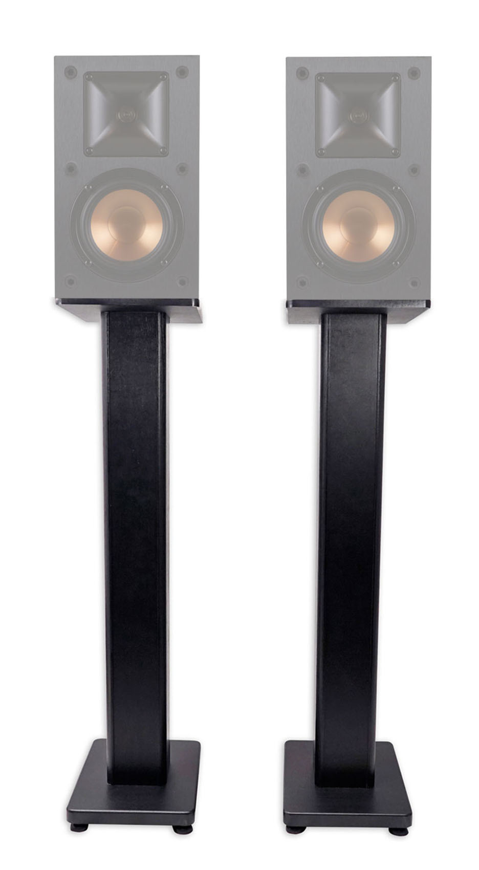 Pair 28" Bookshelf Speaker Stands For Klipsch R14M Bookshelf Speakers