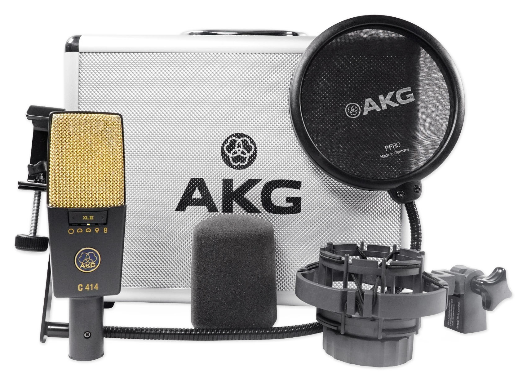 AKG C414 XLII Multi-Pattern Studio Reference Condenser