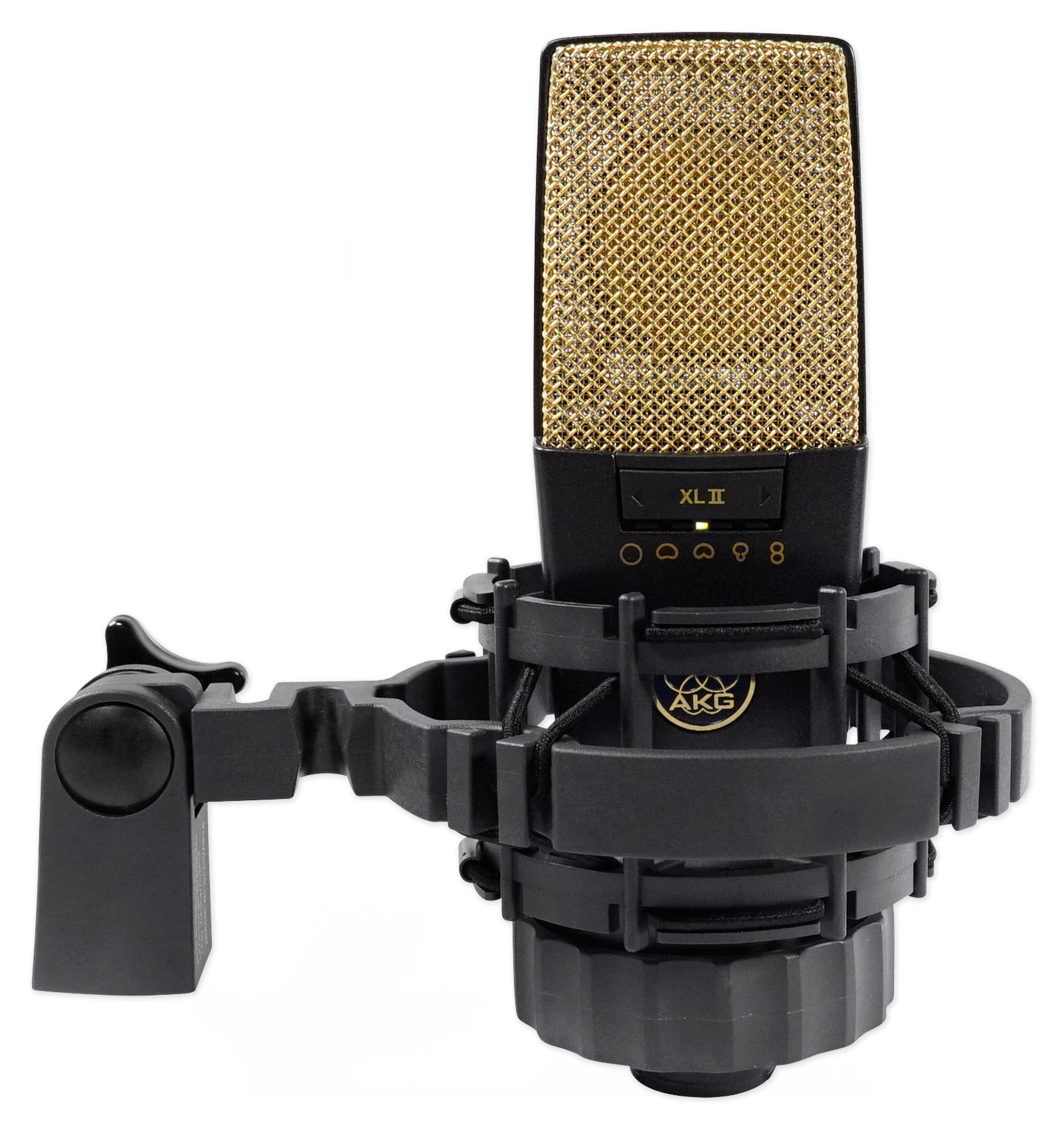 AKG C414 XLII Studio Condenser Recording Microphone Mic+Blue Robbie Pre ...