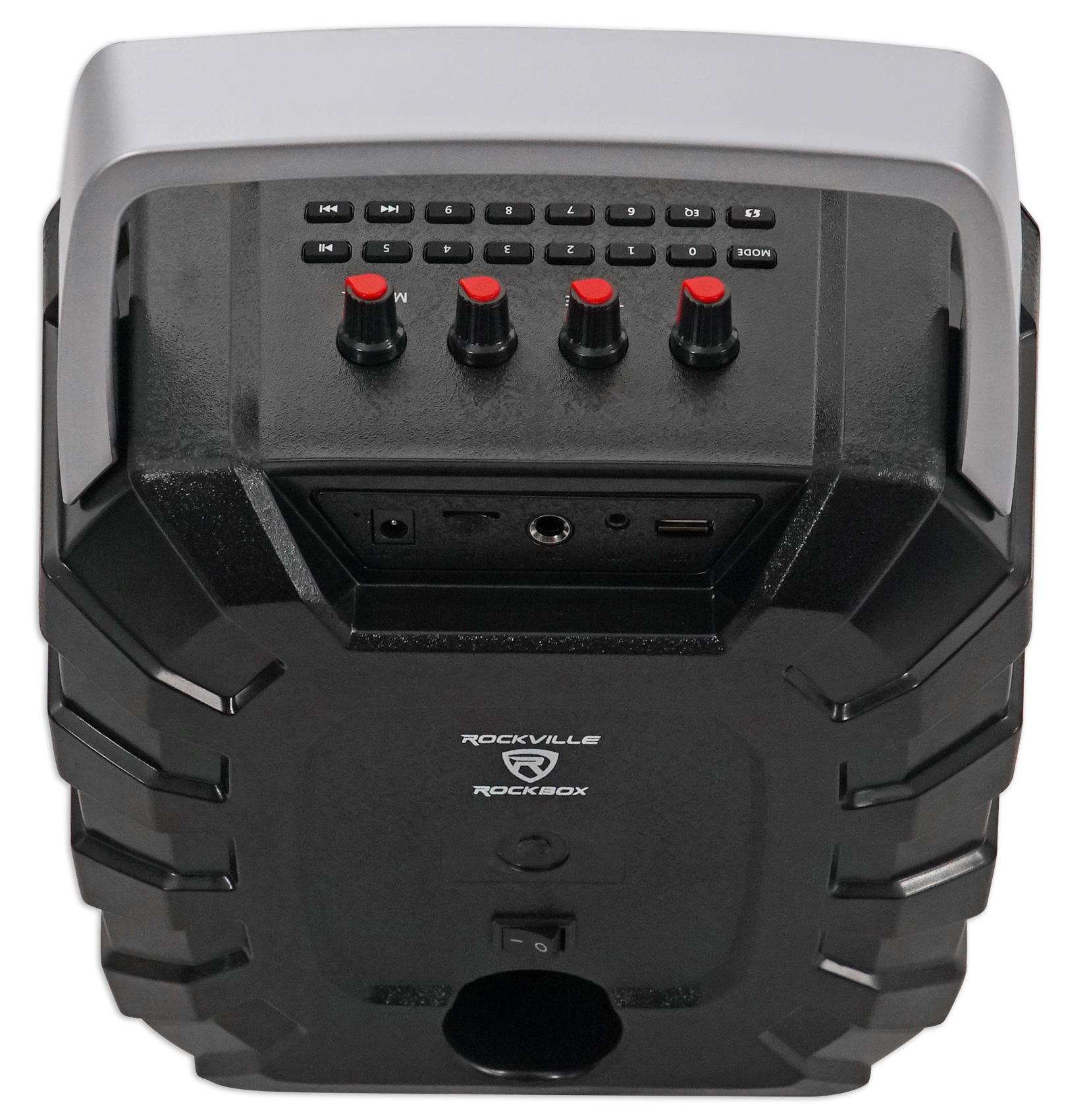 Rockville ROCKBOX 6.5" Rechargeable Portable Bluetooth Karaoke Speaker