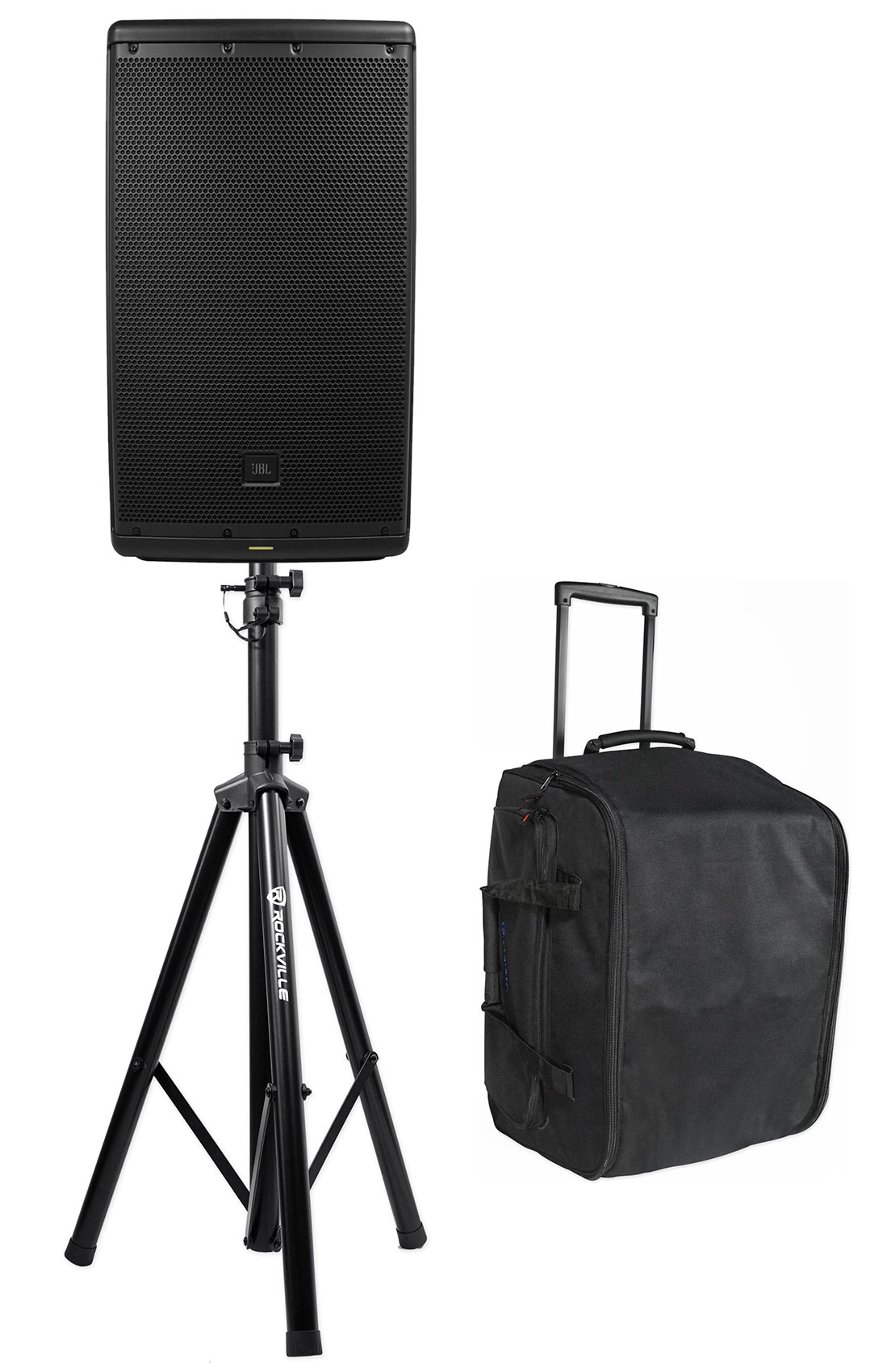 JBL EON612 12" 1000w Powered DJ PA Speaker w/Bluetooth+Rolling Travel