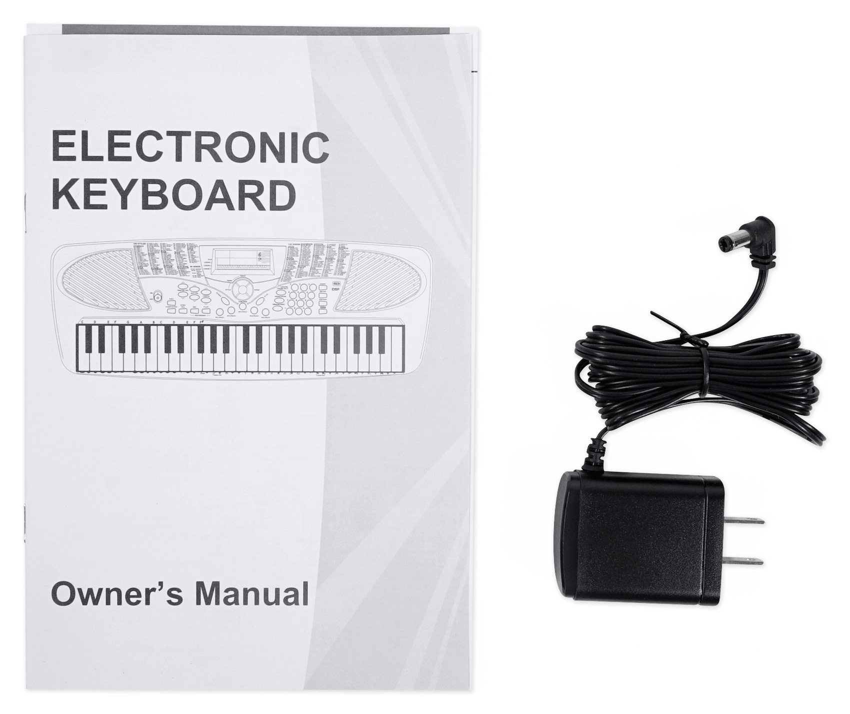 MEDELI MC37A 49Key USB Portable Keyboard + Power Supply + Microphone