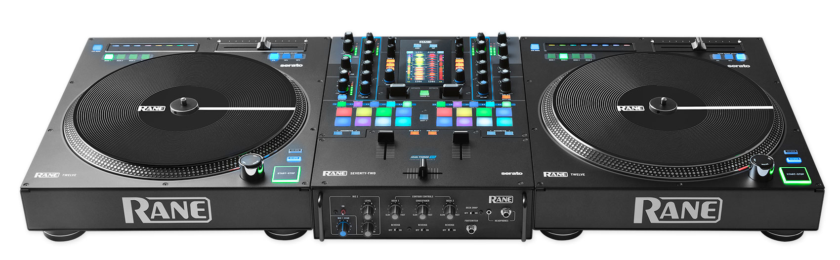 RANE TWELVE 12" Digital MIDI USB Motorized Serato DJ Turntable Control
