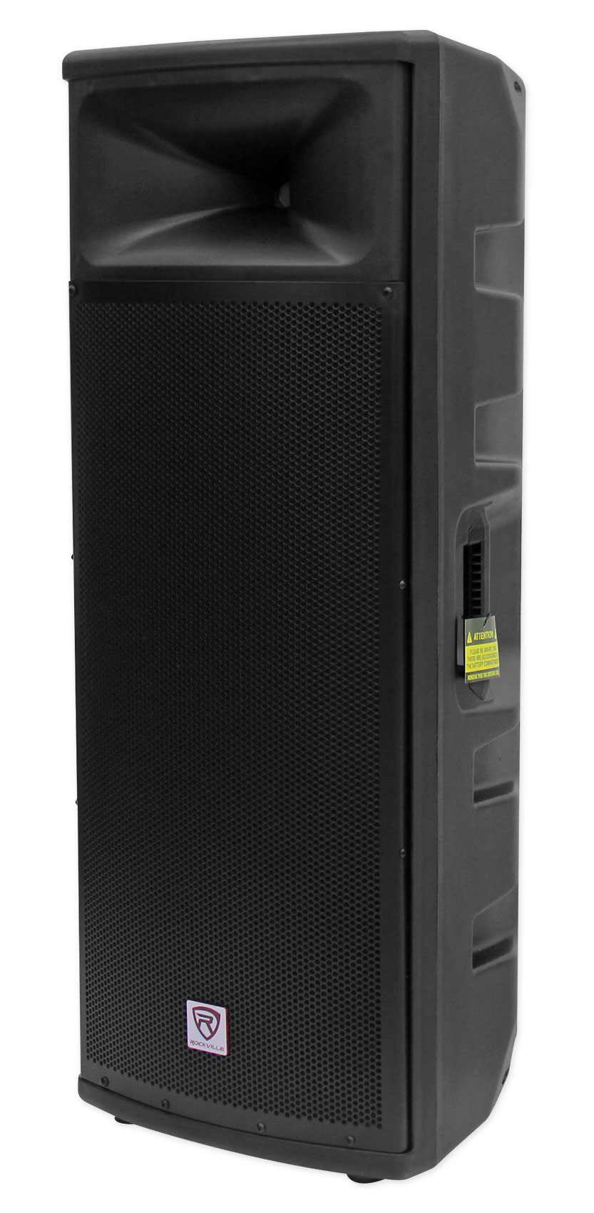 Rockville RPG225K Dual 15" 2000w Powered DJ Speakers w/Bluetooth