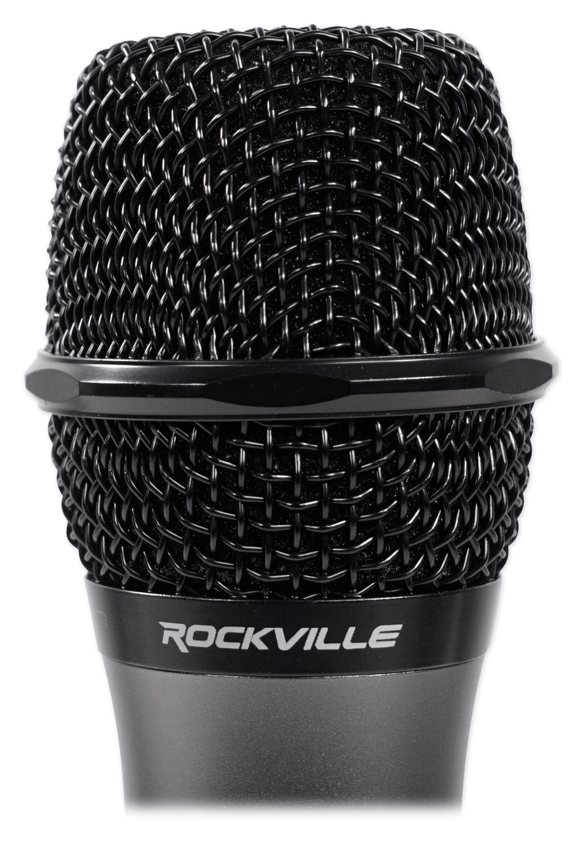 Rockville RWM65U Dual UHF 15 Channel Metal Handheld Wireless Microphone