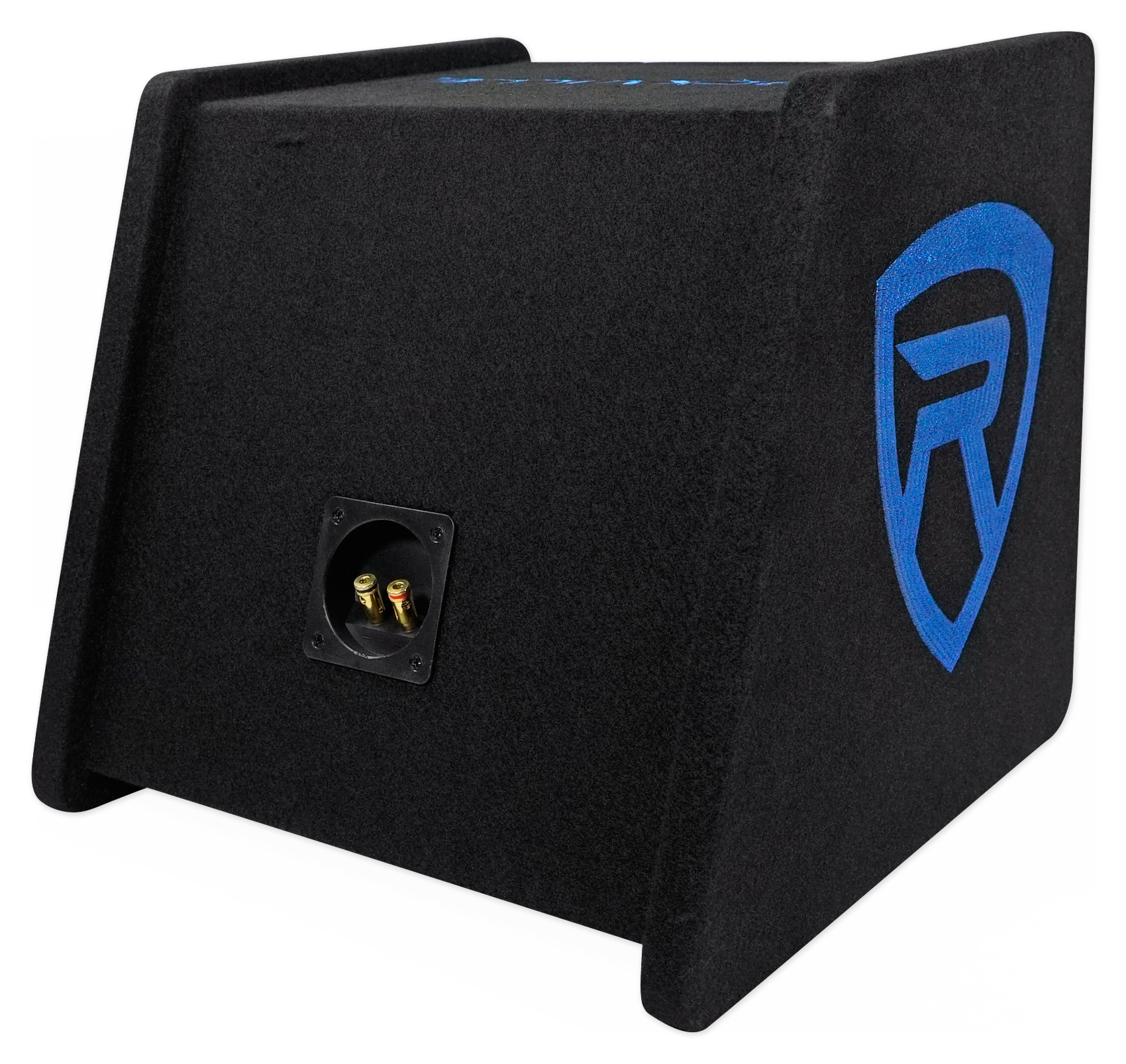 Rockville RV12.1B 600w 12" Loaded Car Subwoofer Enclosure+Mono