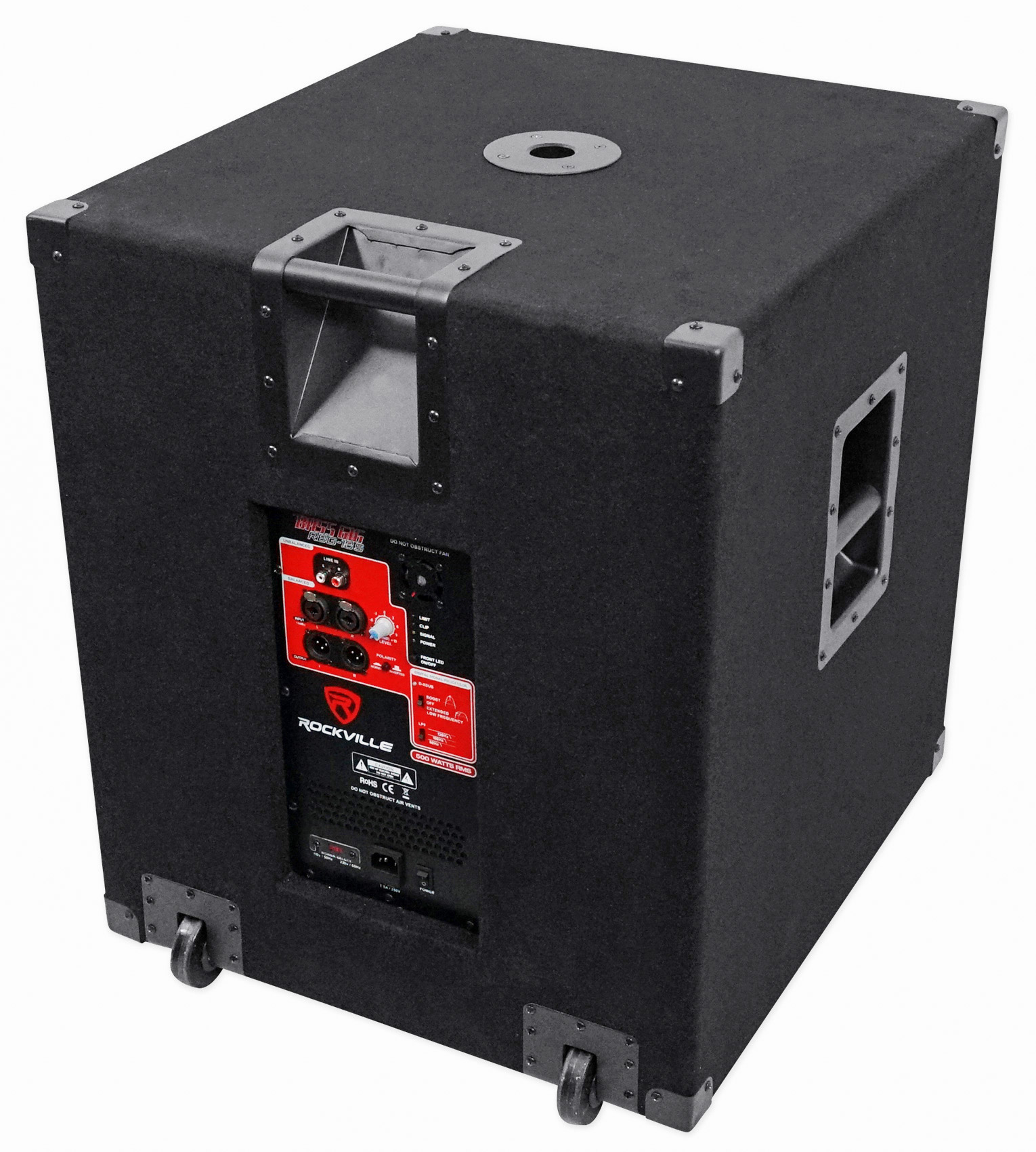2 Rockville Rpg15 15 Powered 1000 Watt Dj Pa Speaker18 Active Subwoofer Ebay 3365
