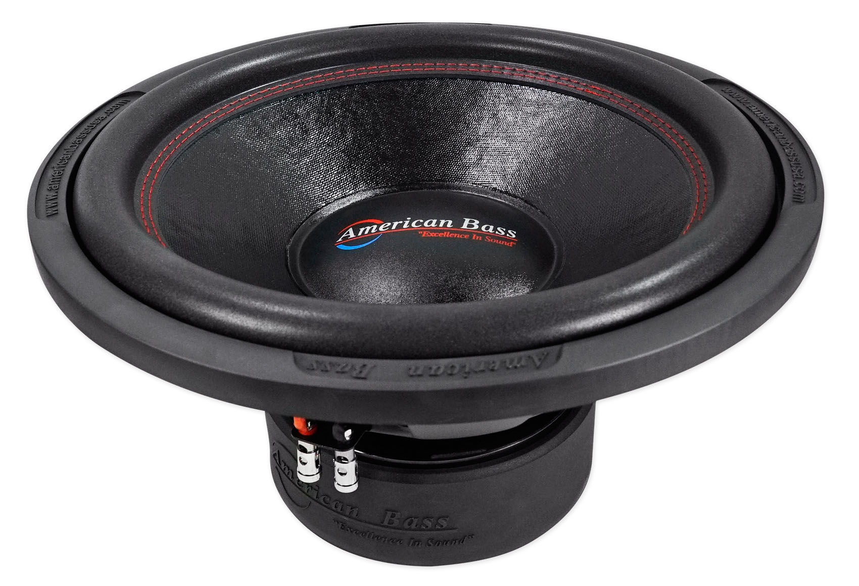 American Bass XD-1544 2000w 15" Car Audio Subwoofer+Vented ...