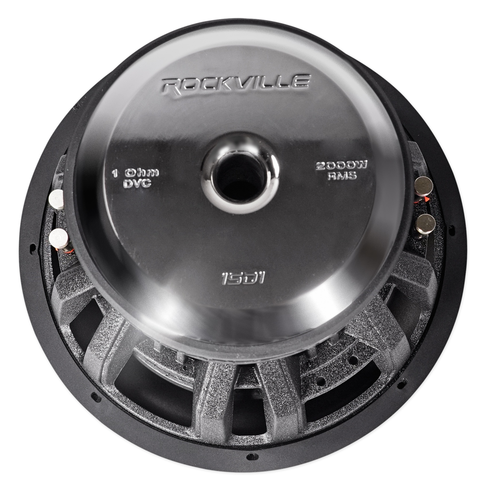 2) Rockville DESTROYER 15D1 15" Competition Car Audio Subwoofers USA
