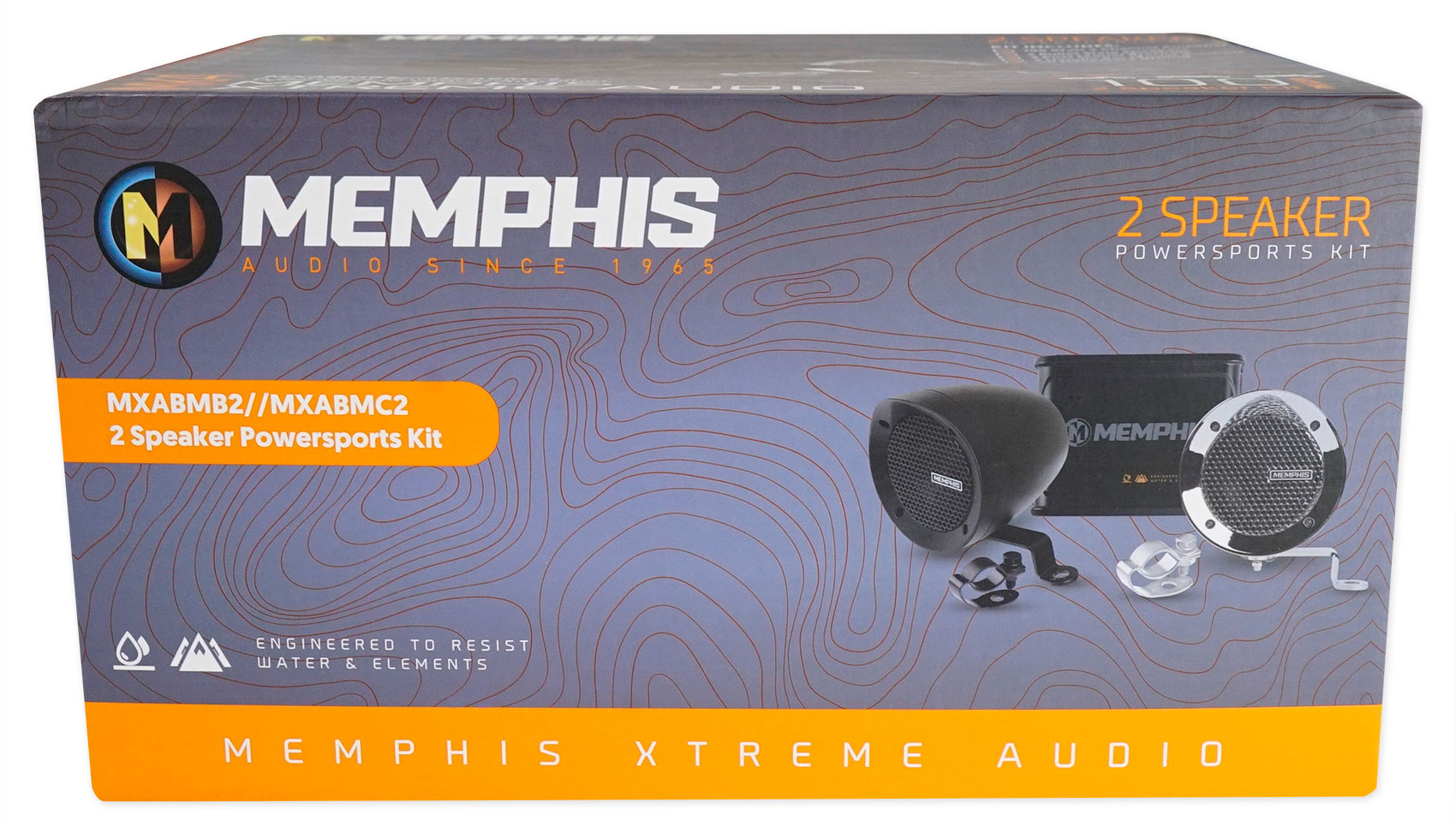 Memphis Audio ATV Audio System w/ Handlebar Speakers For Honda