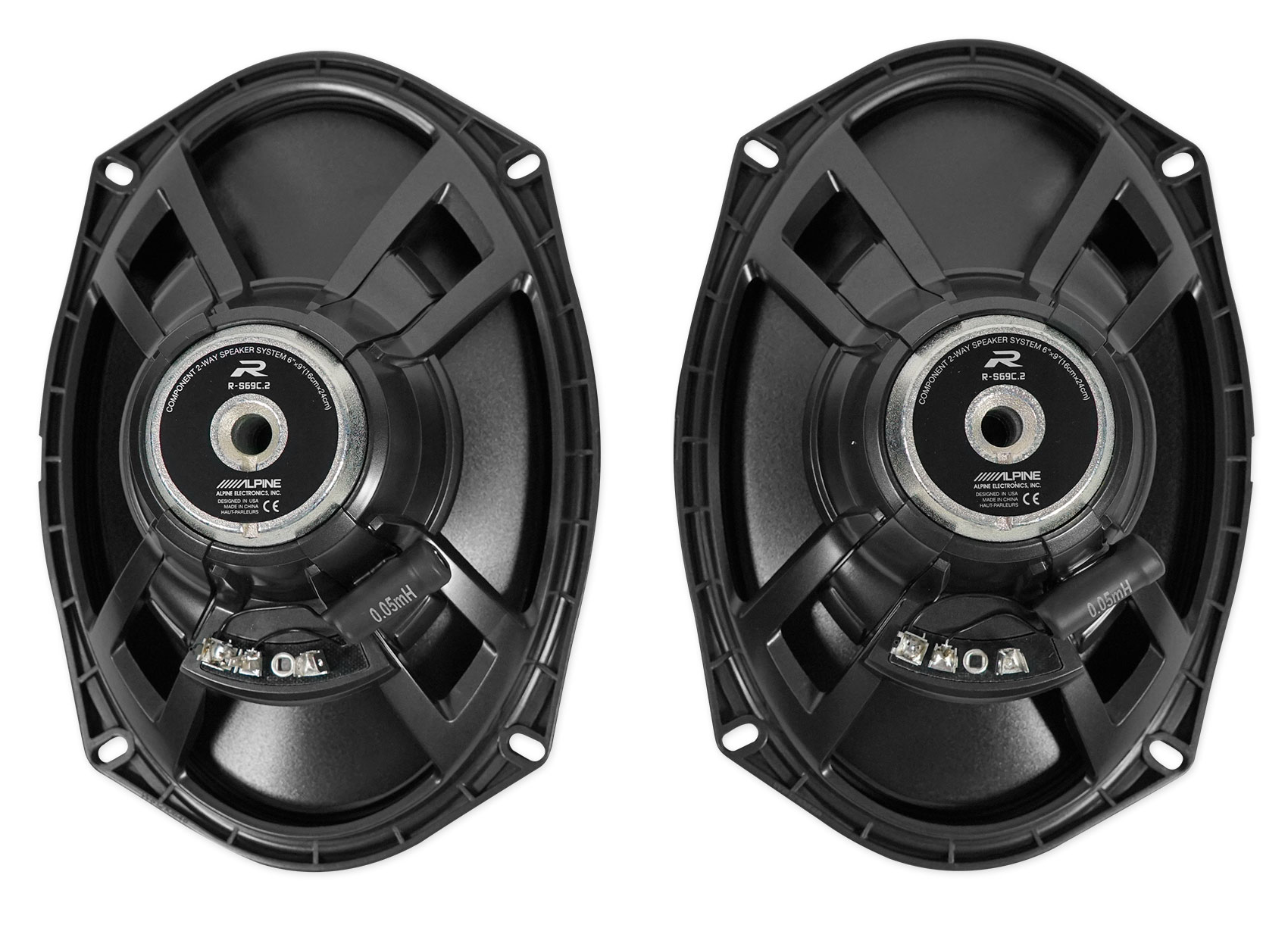 Alpine rs69c.2 300 Watt 6x9" Auto Audio Komponenten Lautsprecher w/1